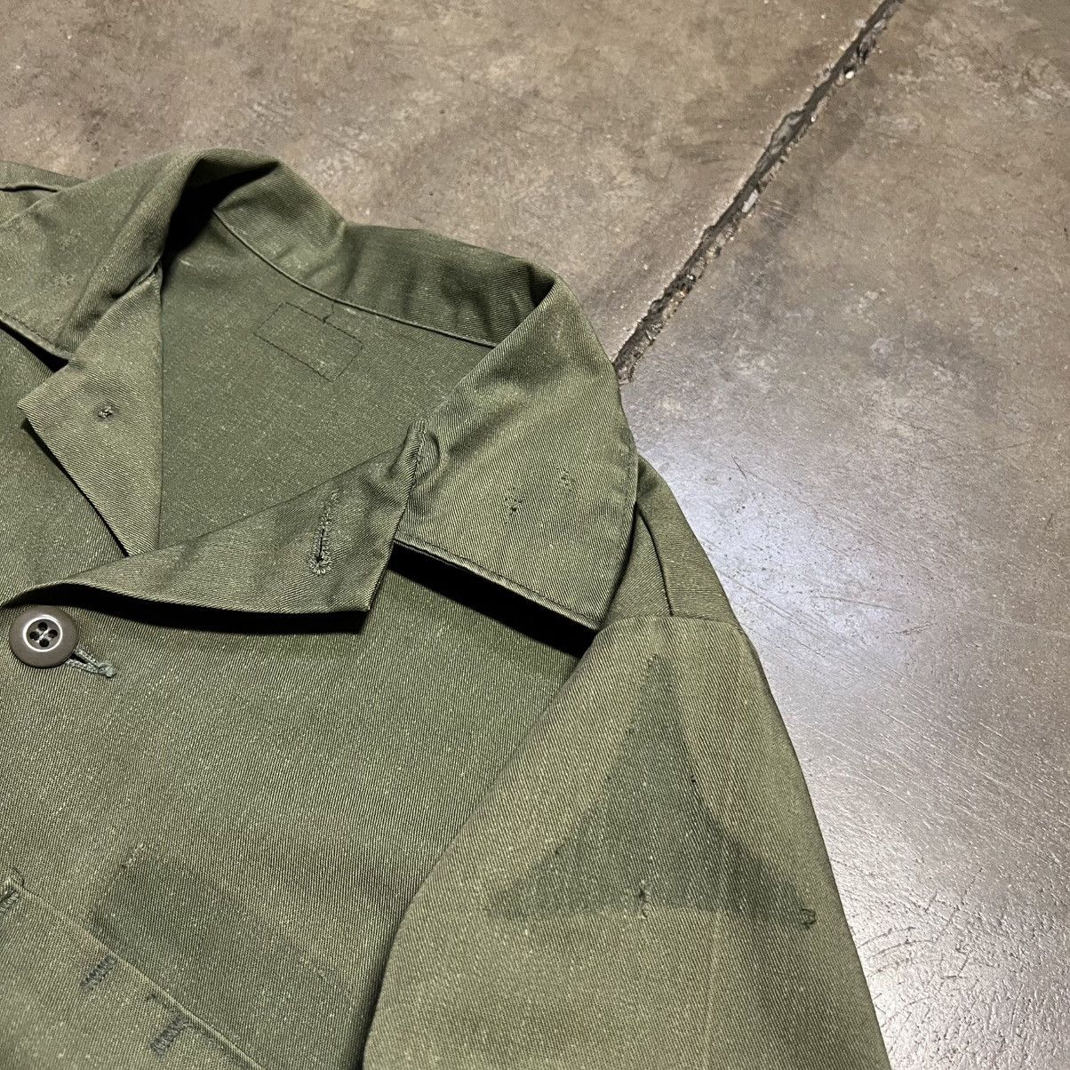 Vintage Vintage OG 507 Military Field Shirt Button Up Fatigue 80s Size US M / EU 48-50 / 2 - 6 Thumbnail