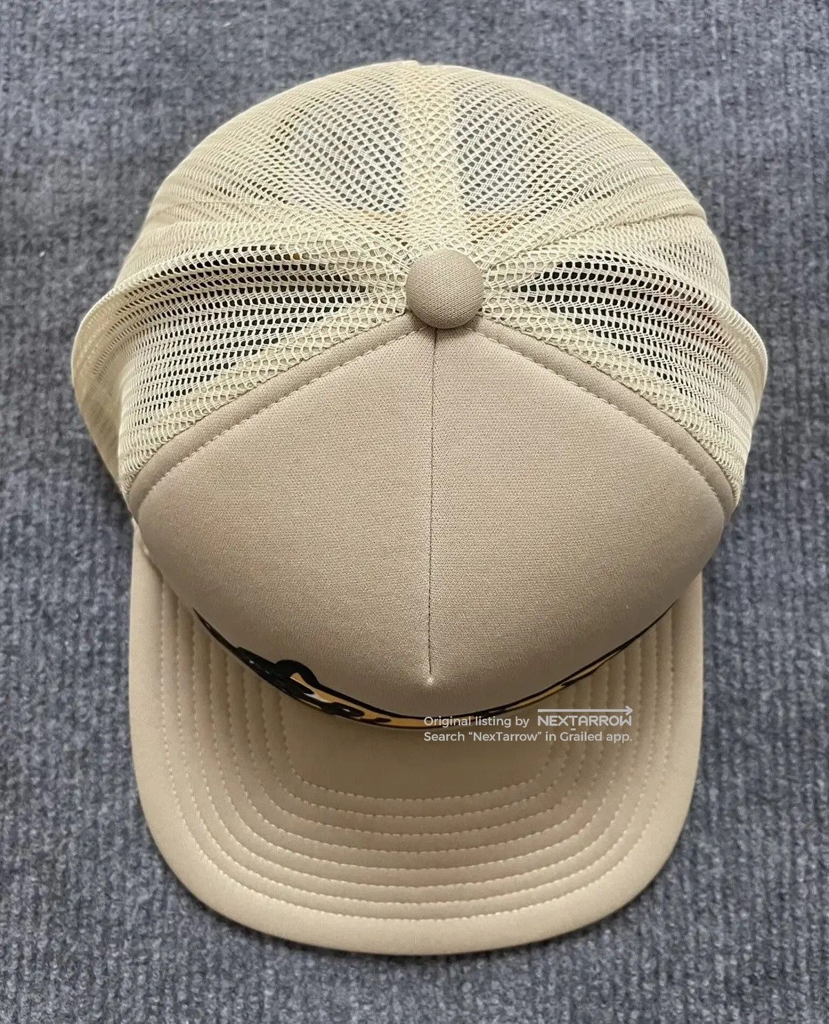 Bbc Icecream Flying Dog Baseball Cap / Sun Hat in Beige, Men's — image 3 of 5