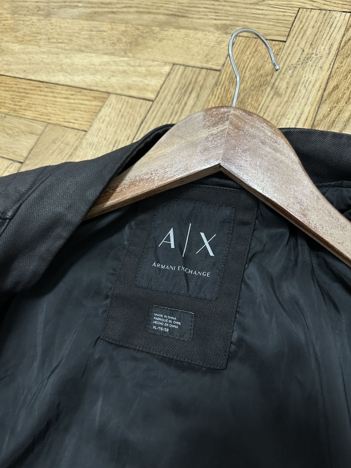 Armani Exchange Armani Exchange Men’s Jacket Size XL Avant Garde Distressed Size US XL / EU 56 / 4 - 11 Thumbnail