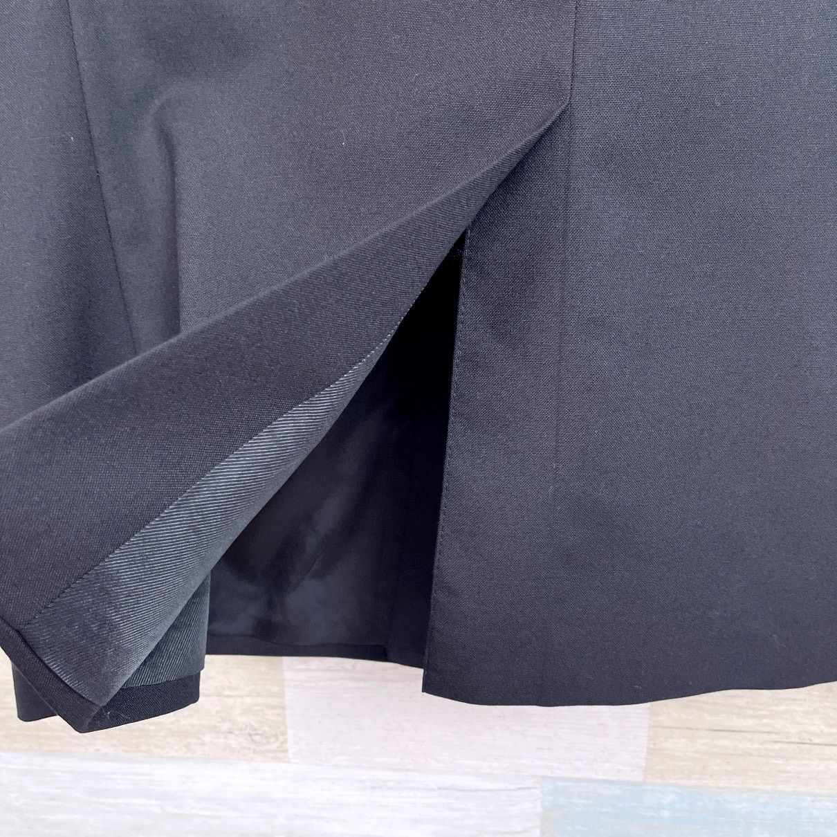 Jos. A. Bank Jos A Bank Notch Collar Tuxedo Suit Black Mens Size 44R Size 44R - 8 Thumbnail