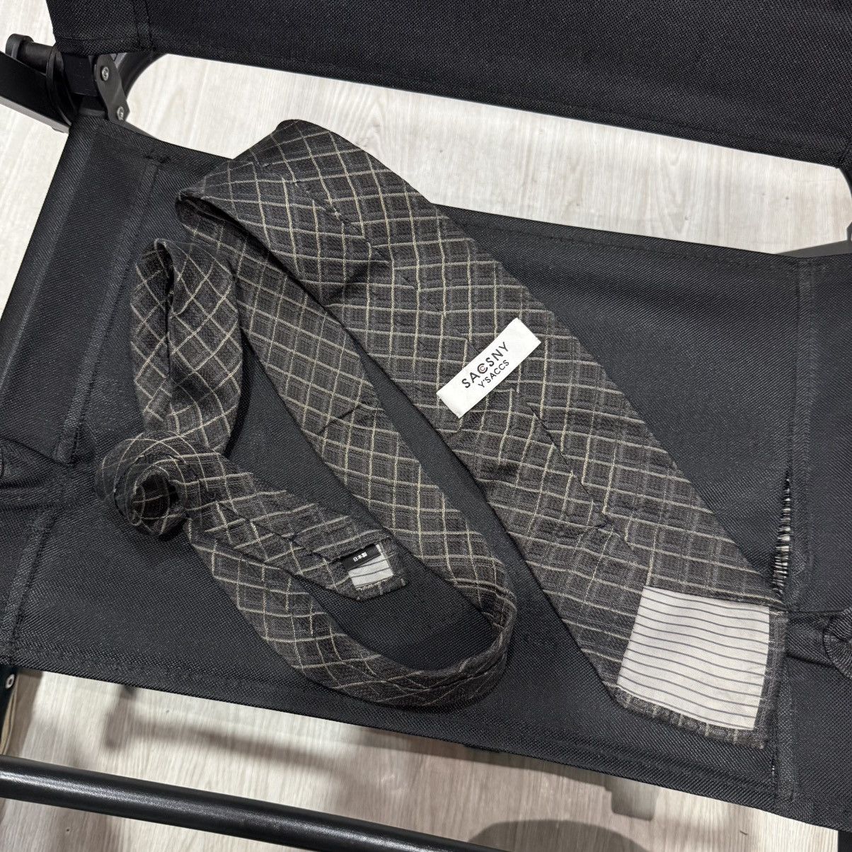 Yohji Yamamoto Y'Saccs Sacsny yohji yamamoto neckties patterned Size ONE SIZE - 1 Thumbnail