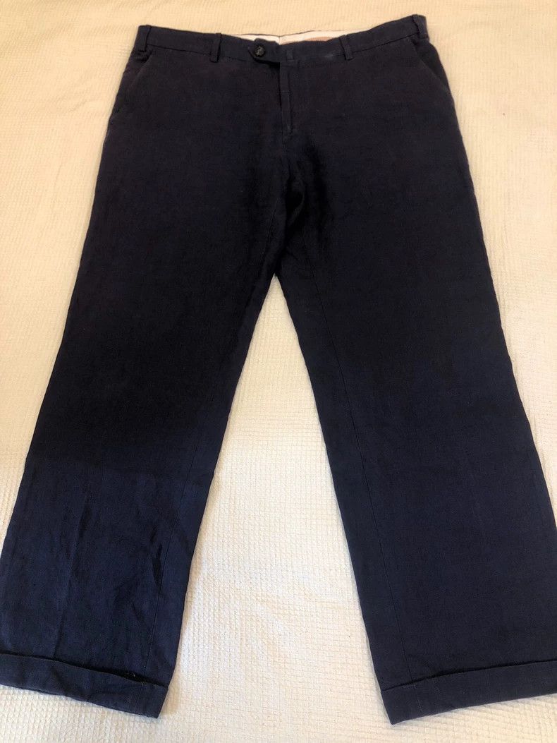 Loro Piana Loro Piana Linen Straight Casual Pants - dmc Size US 31 - 1 Thumbnail