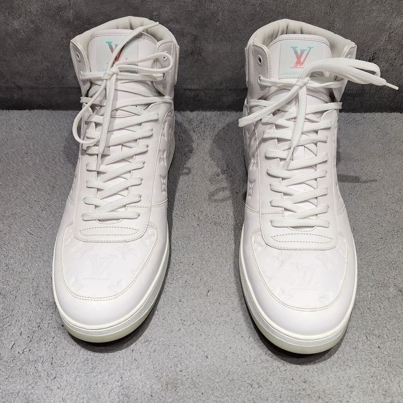 Louis Vuitton Louis Vuitton Rivoli High-Top Sneakers for Men - Size US 11 / EU 44 - 2 Thumbnail
