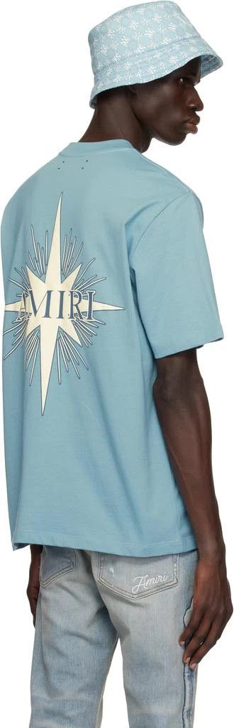 Amiri oc11z0426 Starburst T-Shirt in Blue Size US S / EU 44-46 / 1 - 3 Thumbnail