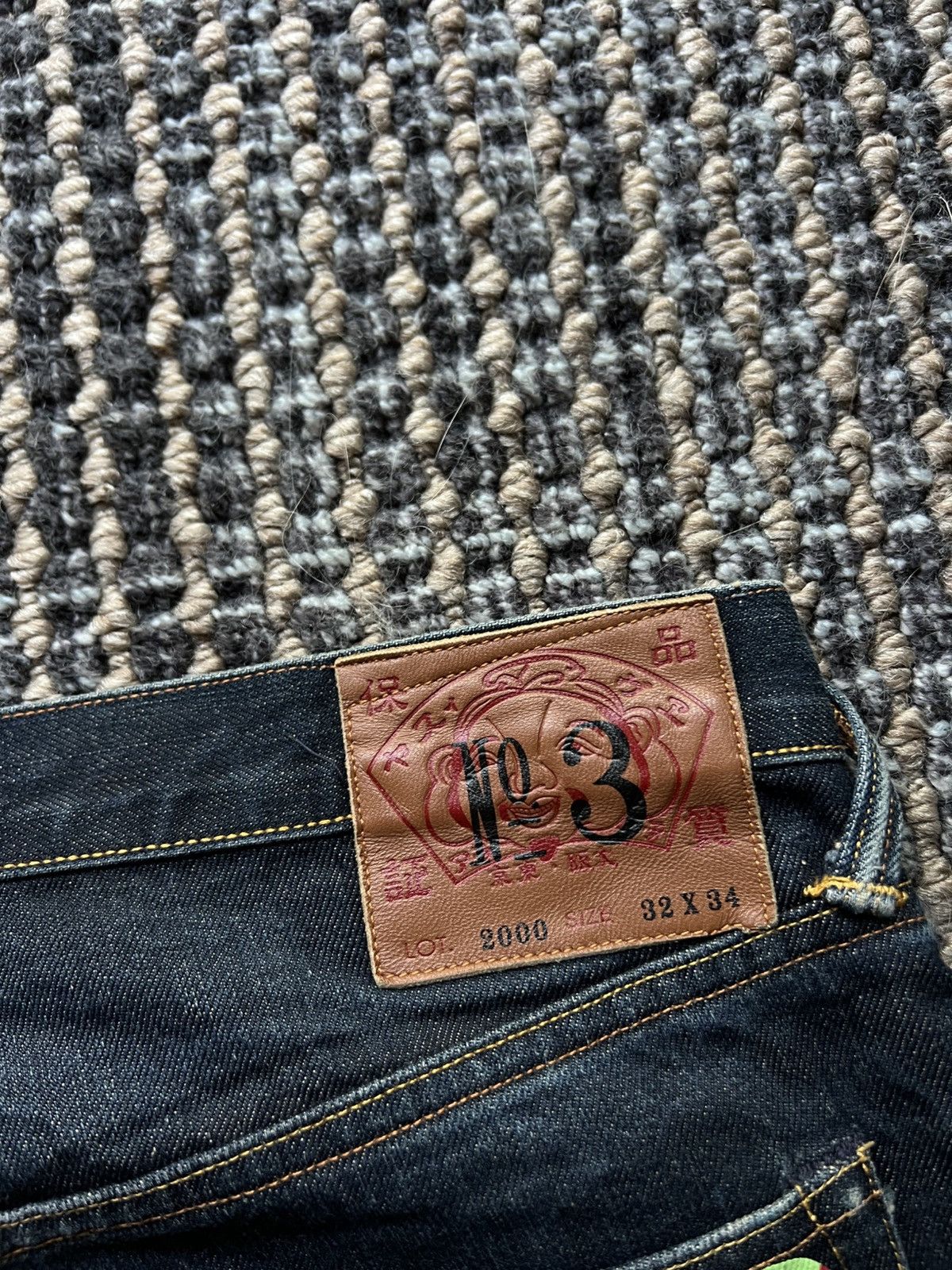 Evisu Evisu Patchwork Rare Selvedge Baggy Jeans Y2K Size US 32 / EU 48 - 5 Thumbnail