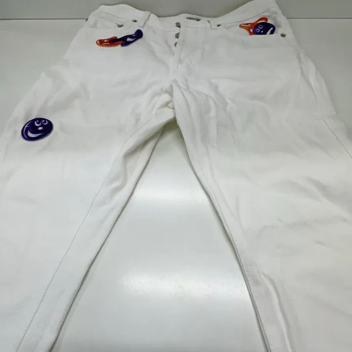 Dior Dior Dior x Kenny Scharf Slim Fit Denim Pants 0079-2507 Size US 29 - 6 Thumbnail