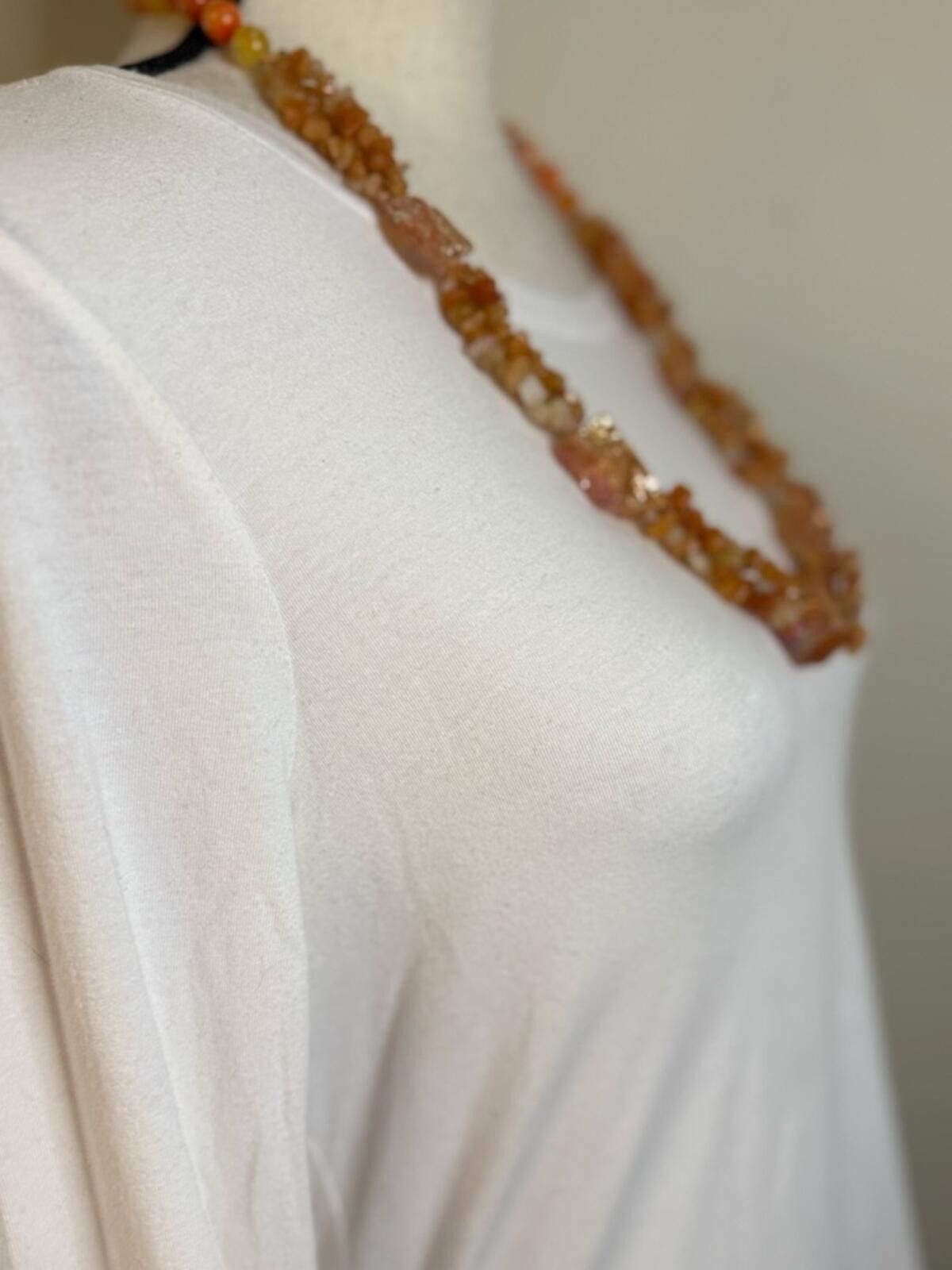 Other Iris & Lilly agate quartz necklace sterling silver 14k gold Size ONE SIZE - 5 Thumbnail