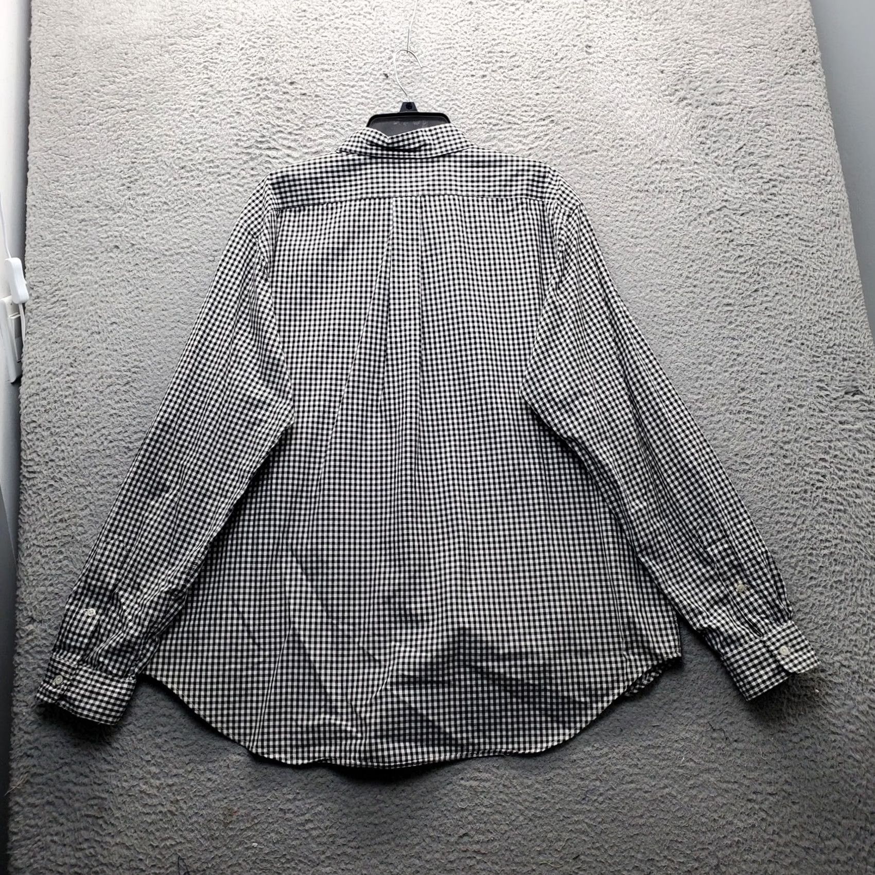 Ralph Lauren VINTAGE Ralph Lauren Dress Shirt Mens XXL Multi Gingham Pony Logo Button-Down Size 48R - 2 Thumbnail