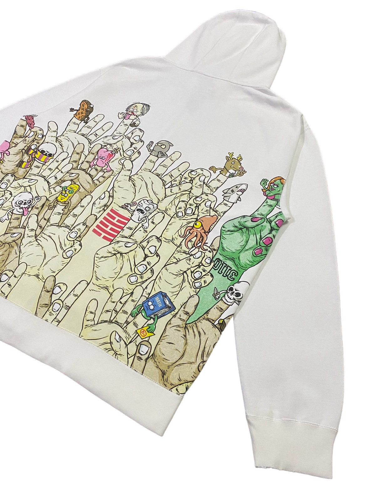 Todd Bratrud × Volcom Rare🔥Volcom X Todd Bratrud Fingers Hoodie Size US L / EU 52-54 / 3 - 25 Thumbnail