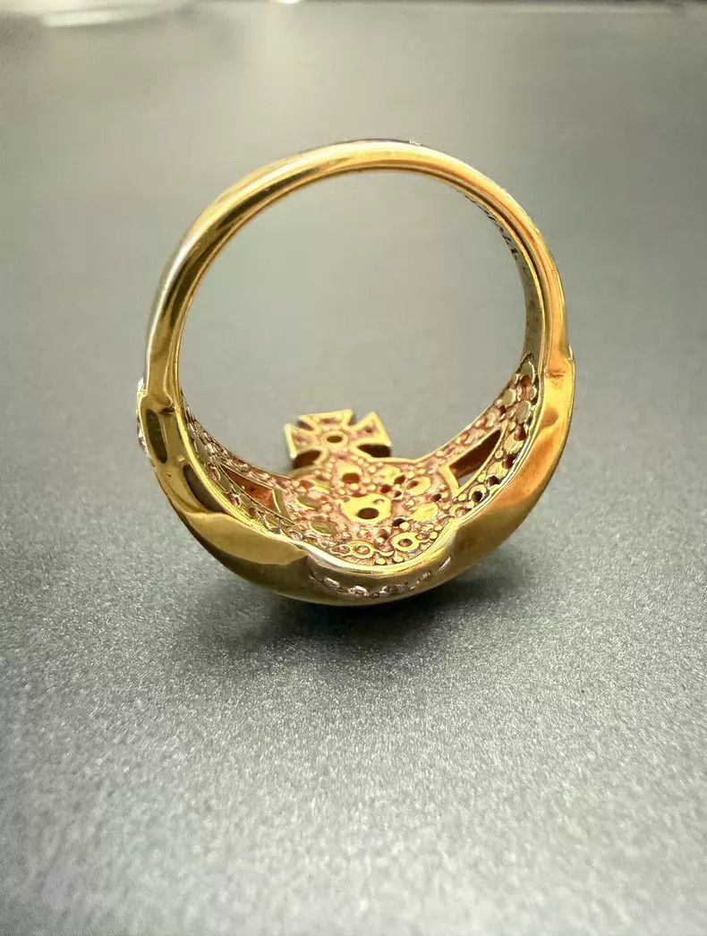 Vivienne Westwood Vivienne Westwood Saturn Ring Size ONE SIZE - 3 Thumbnail