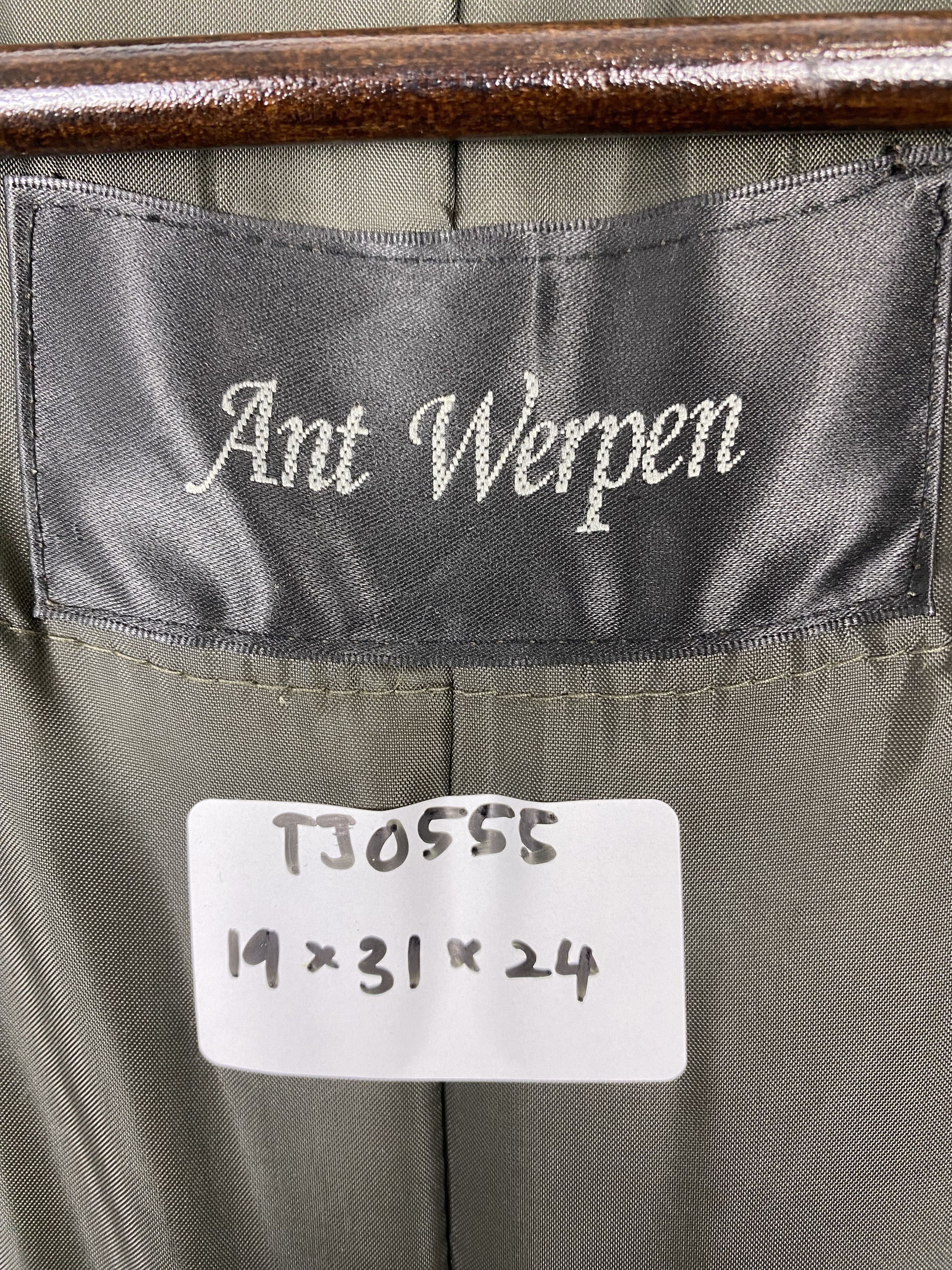 Essentiel Antwerp Vintage Ant Werpen Winter Coat Brown Fur Hood Utility Jacket Size US S / EU 44-46 / 1 - 8 Thumbnail