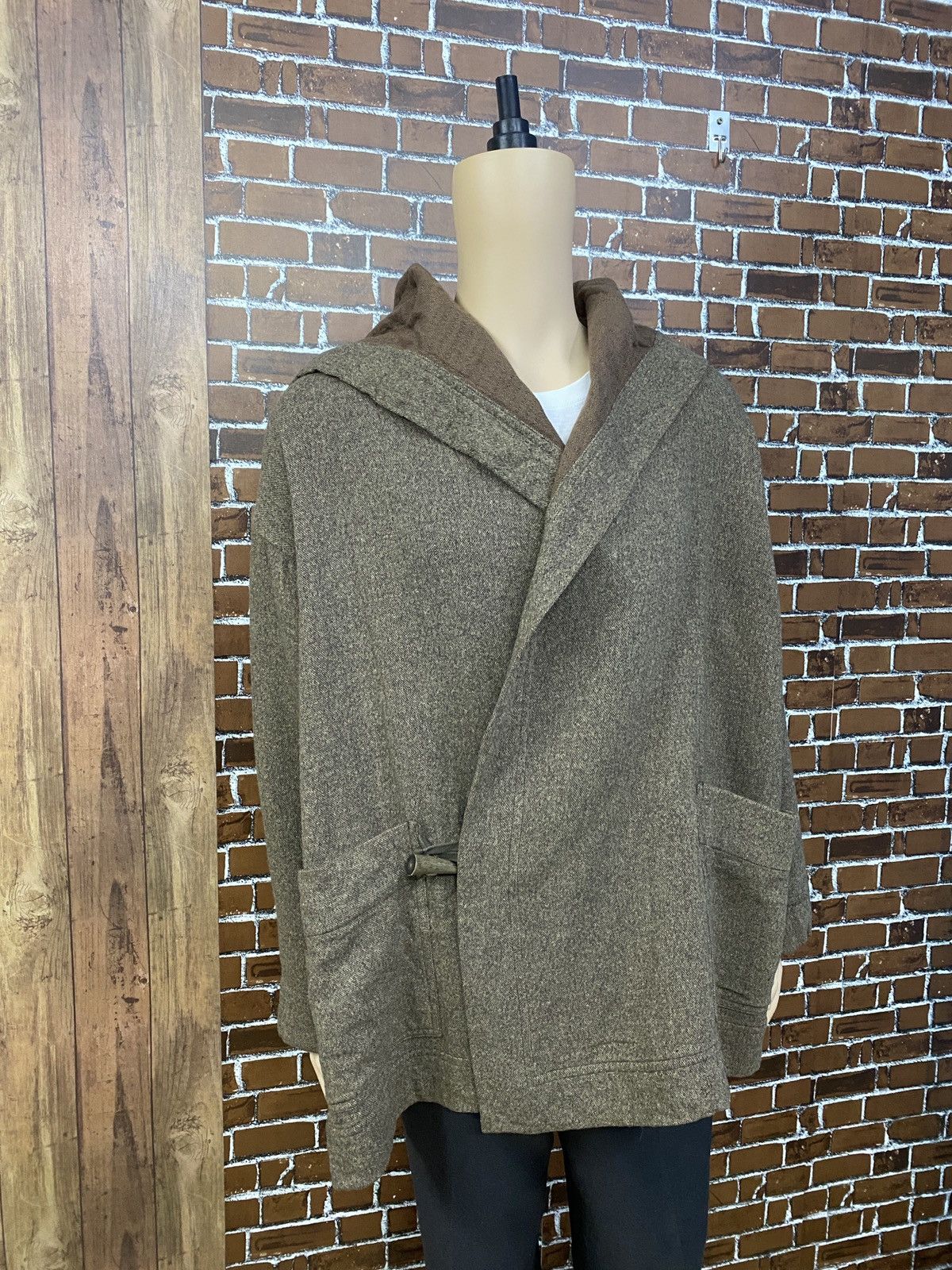 Issey Miyake × Vintage ISSEY MIYAKE KAKASHI CARDIGAN JACKET Size US M / EU 48-50 / 2 - 2 Thumbnail