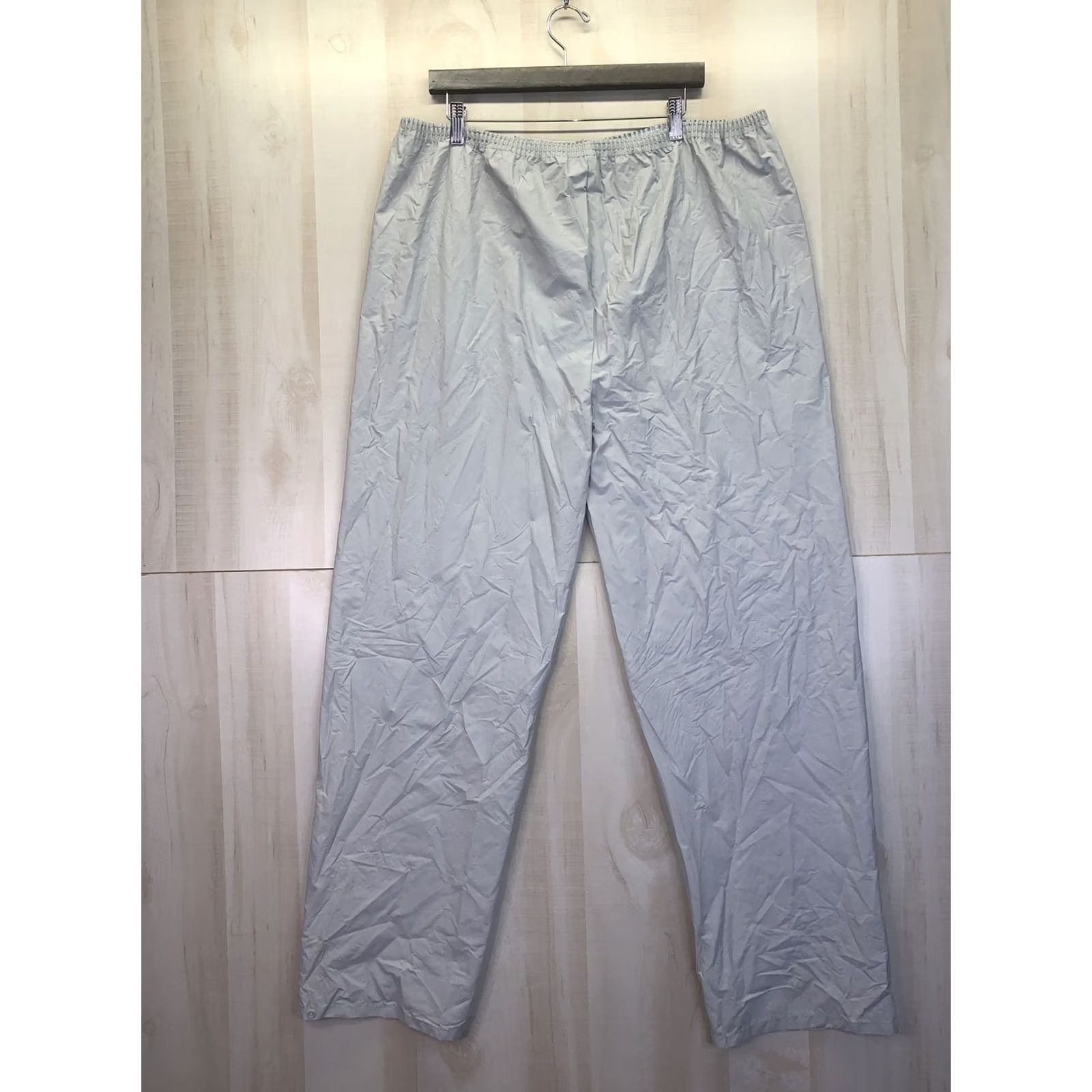 Wilson VINTAGE Wilson Staff Golf Tennis Rain Jacket Pants Mens XL/XXL Gray 2 Piece Tracksuit Shirt Set Men Size 46R - 2 Thumbnail