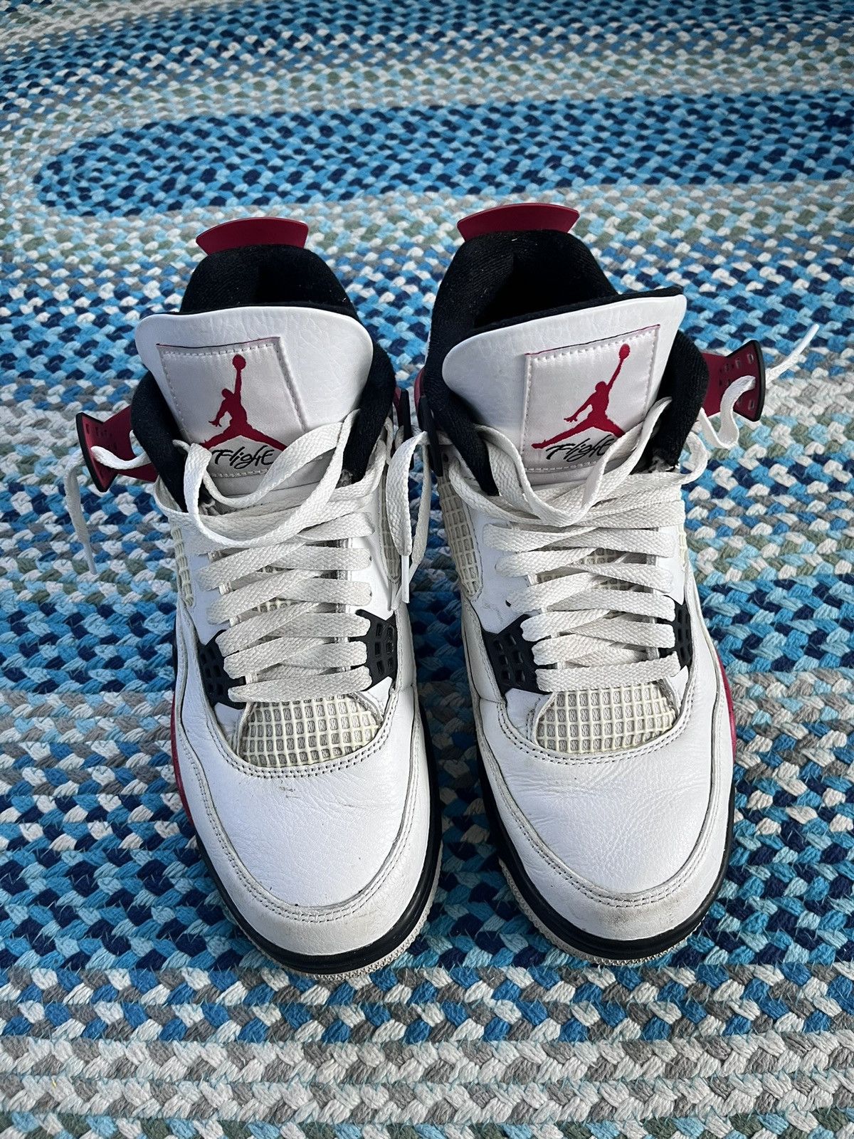 Nike Nike Jordan 4 Red Cement Size US 8.5 / EU 41-42 - 1 Thumbnail