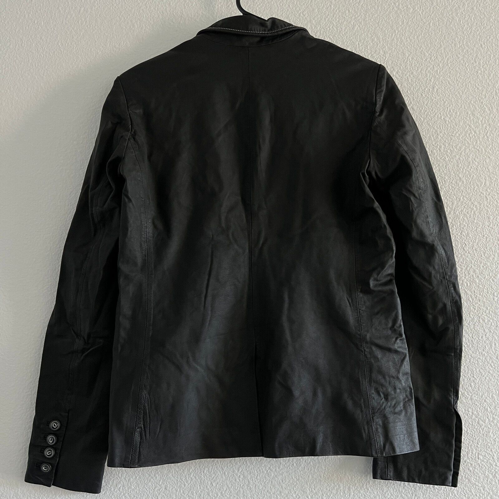 ATM ATM Anthony Thomas Melillo Leather Jacket Womens Sze 2 Black Size XS / US 0-2 / IT 36-38 - 2 Thumbnail