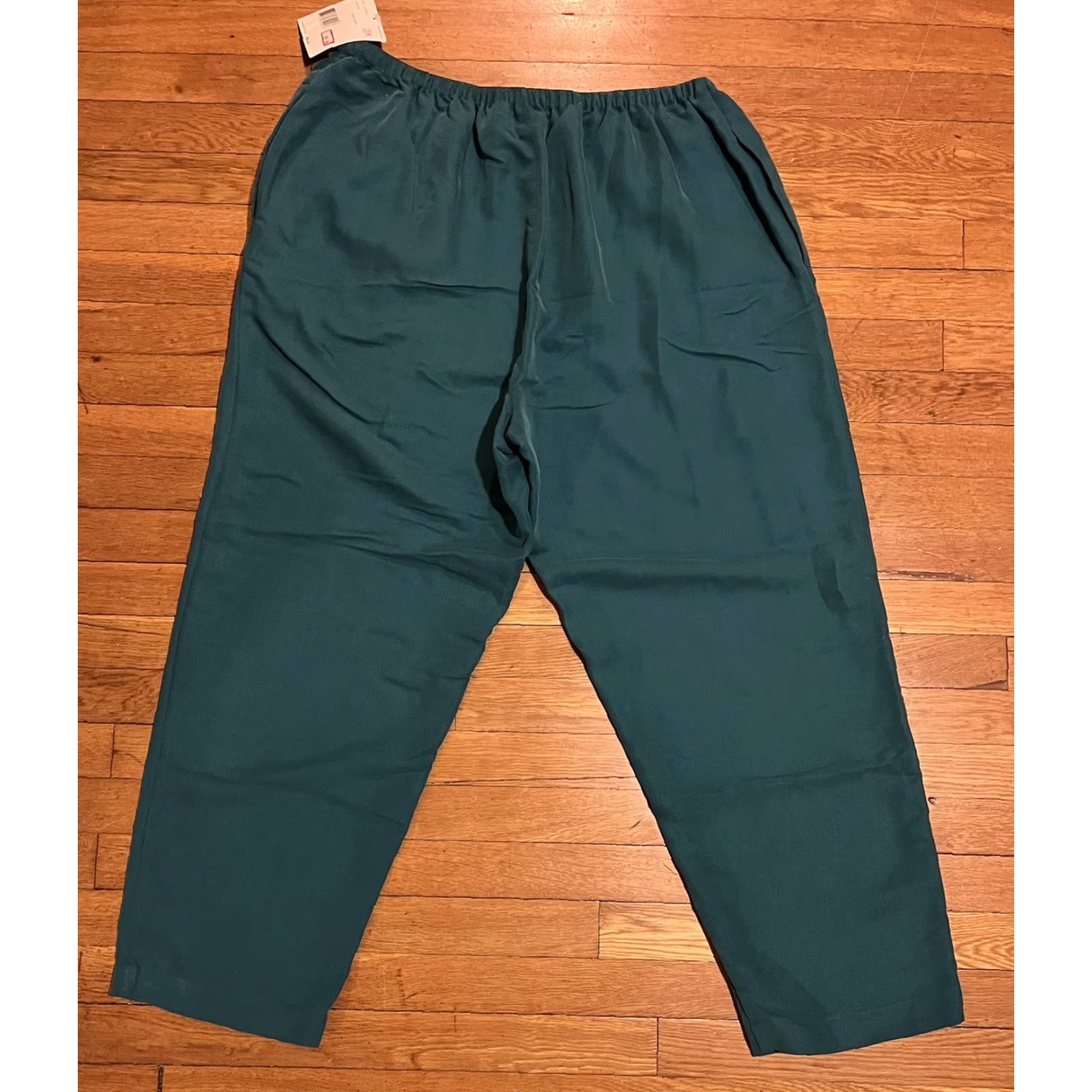 Liz Claiborne VINTAGE Liz Claiborne Sweatpants Women’s 2XL Green Blue Jewel Tones Casual Pants Size 40" / US 18 - 6 Thumbnail