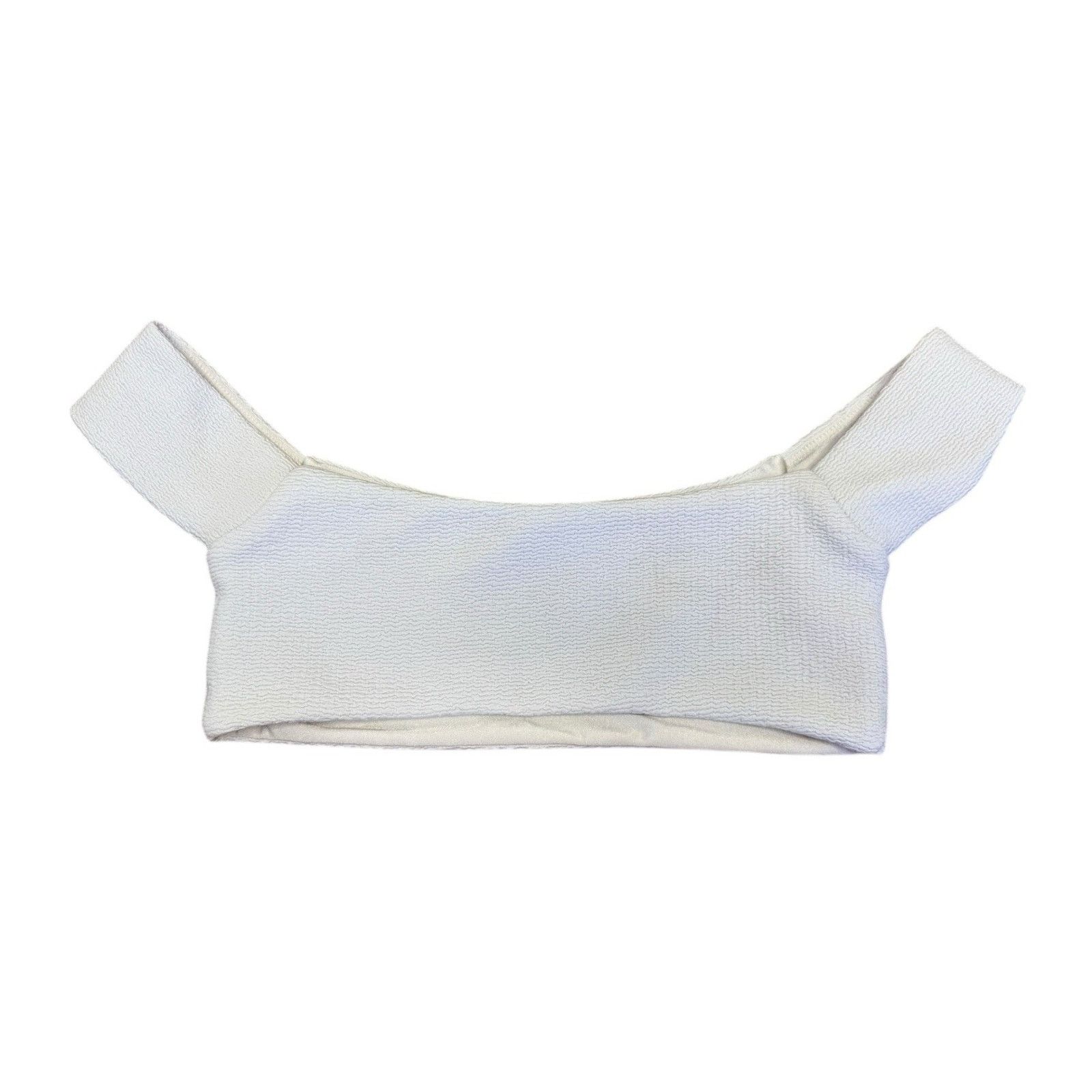 Other LOVERS + FRIENDS Tess Off Shoulder High Waist Texture Bikini Size ONE SIZE - 4 Thumbnail