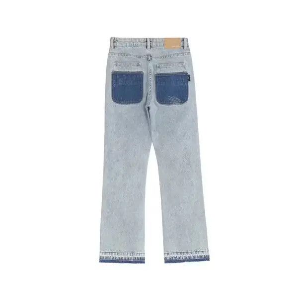 Vintage skate hiphop pattern distressed punk flared jeans Size US 32 / EU 48 - 2 Thumbnail