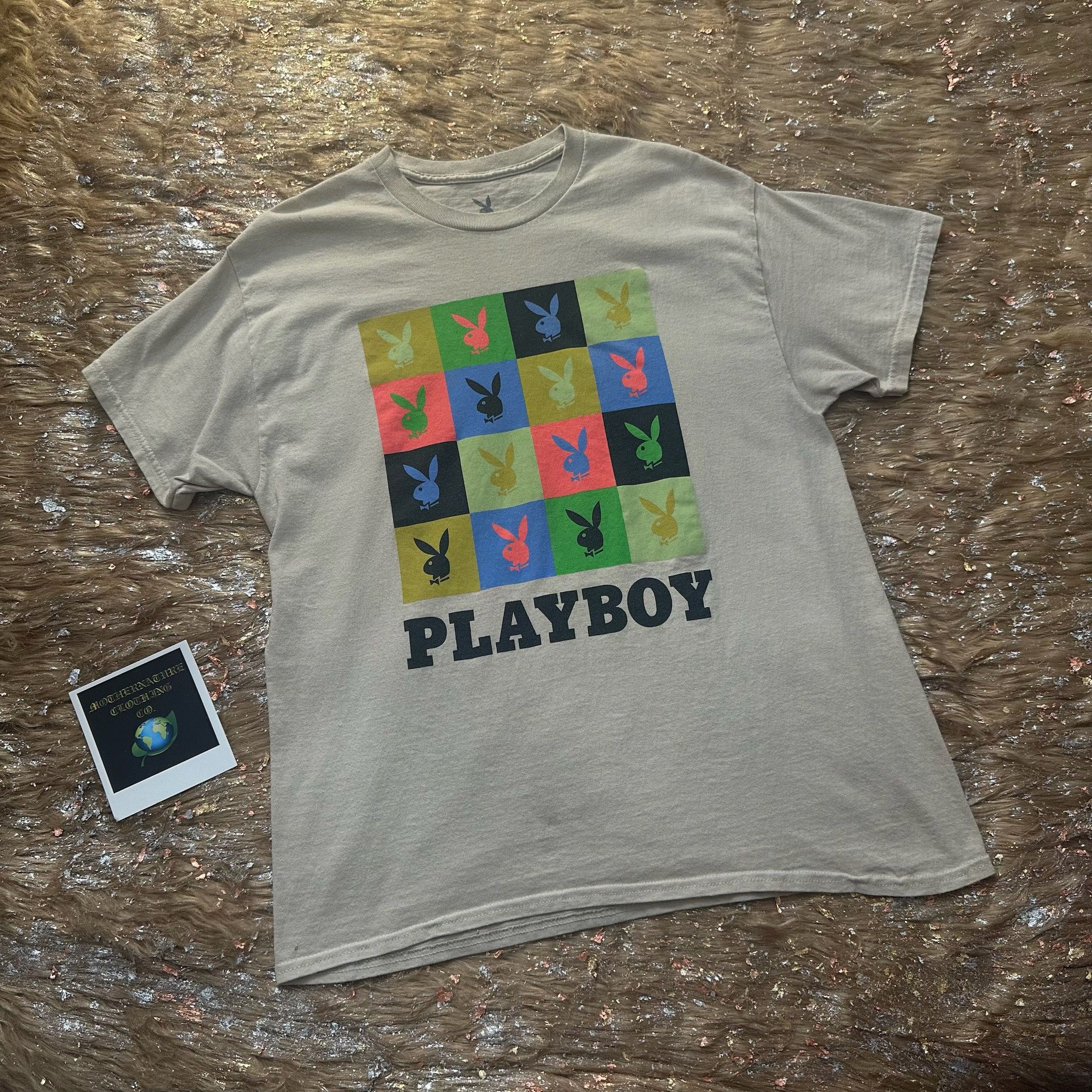 Playboy EPIC PLAYBOY CLOR GRID S/S T SHIRT Size US L / EU 52-54 / 3 - 1 Thumbnail