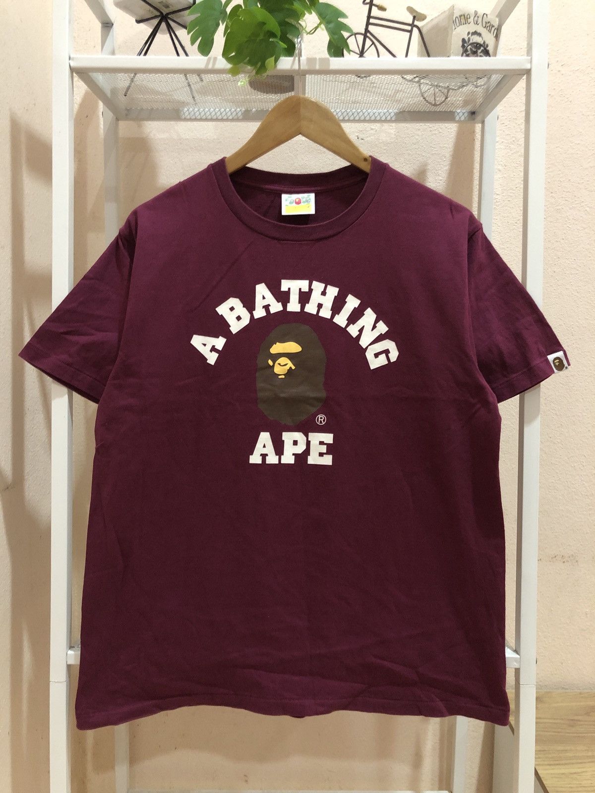 Bape A Bathing Ape College Logo Tshirts Size US M / EU 48-50 / 2 - 1 Thumbnail