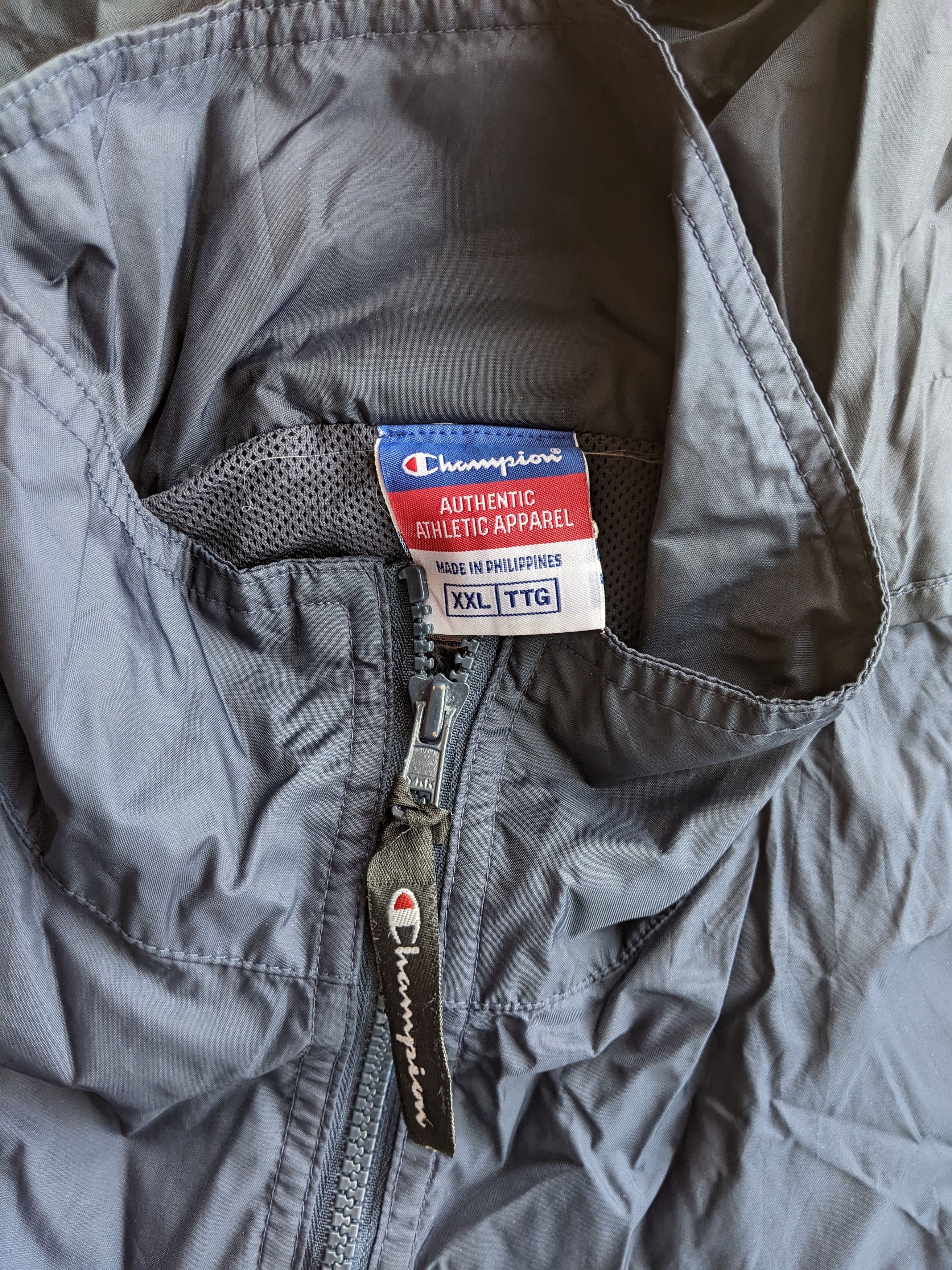Champion × Vintage Champion Grizzly Baseball Vintage Zip Hoodie Jacket Anorak Size US XXL / EU 58 / 5 - 5 Thumbnail