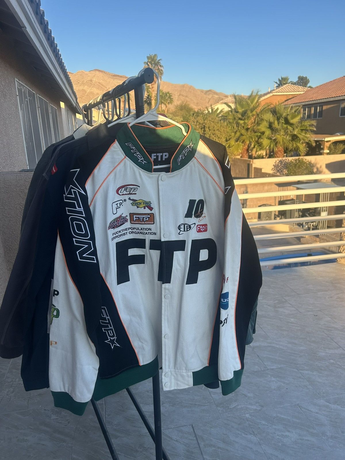 Fuck The Population FTP racing jacket Size US XL / EU 56 / 4 - 1 Thumbnail
