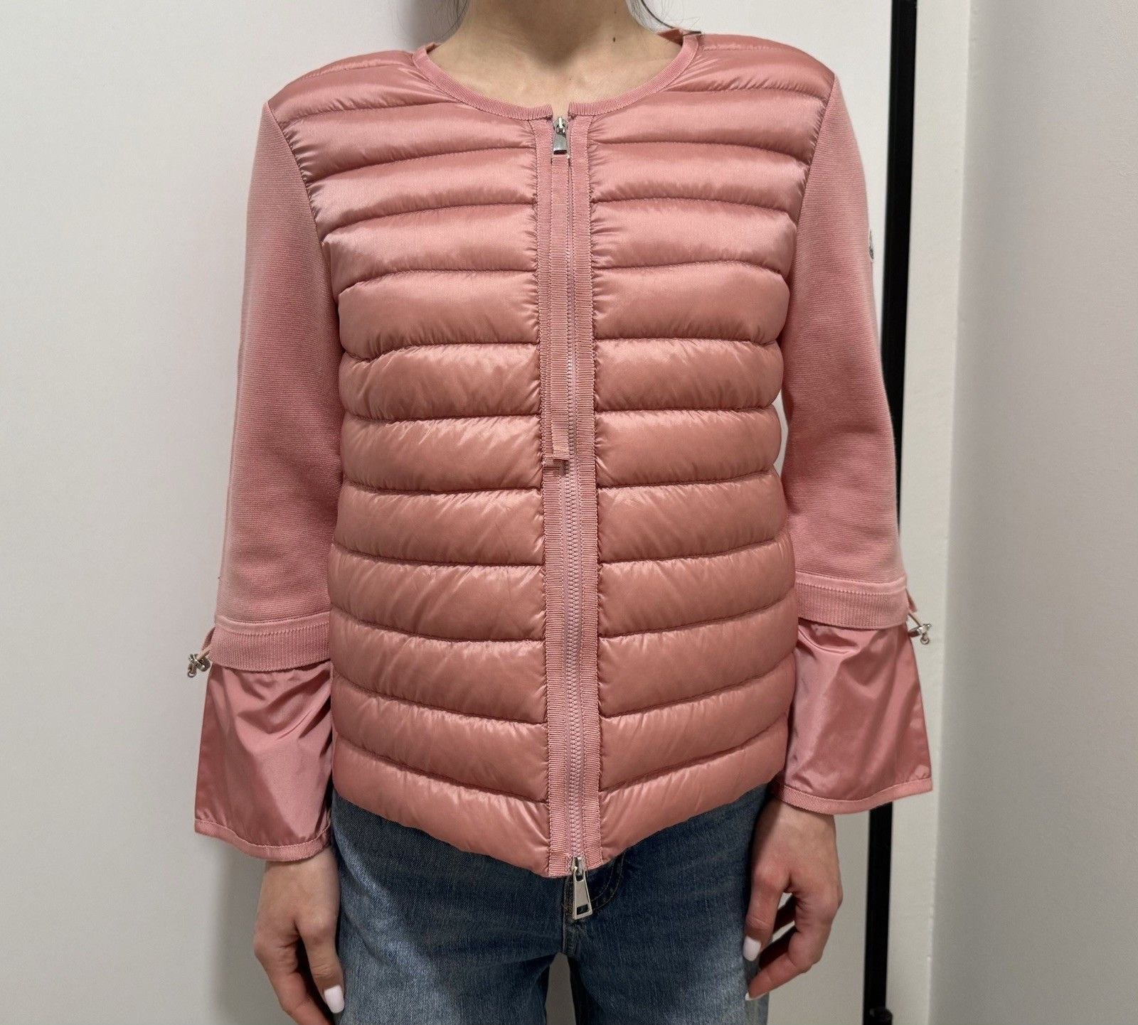 Moncler DDP Moncler Maglia Tricot Quilted Down Puffer Jacket Size M / US 6-8 / IT 42-44 - 3 Thumbnail