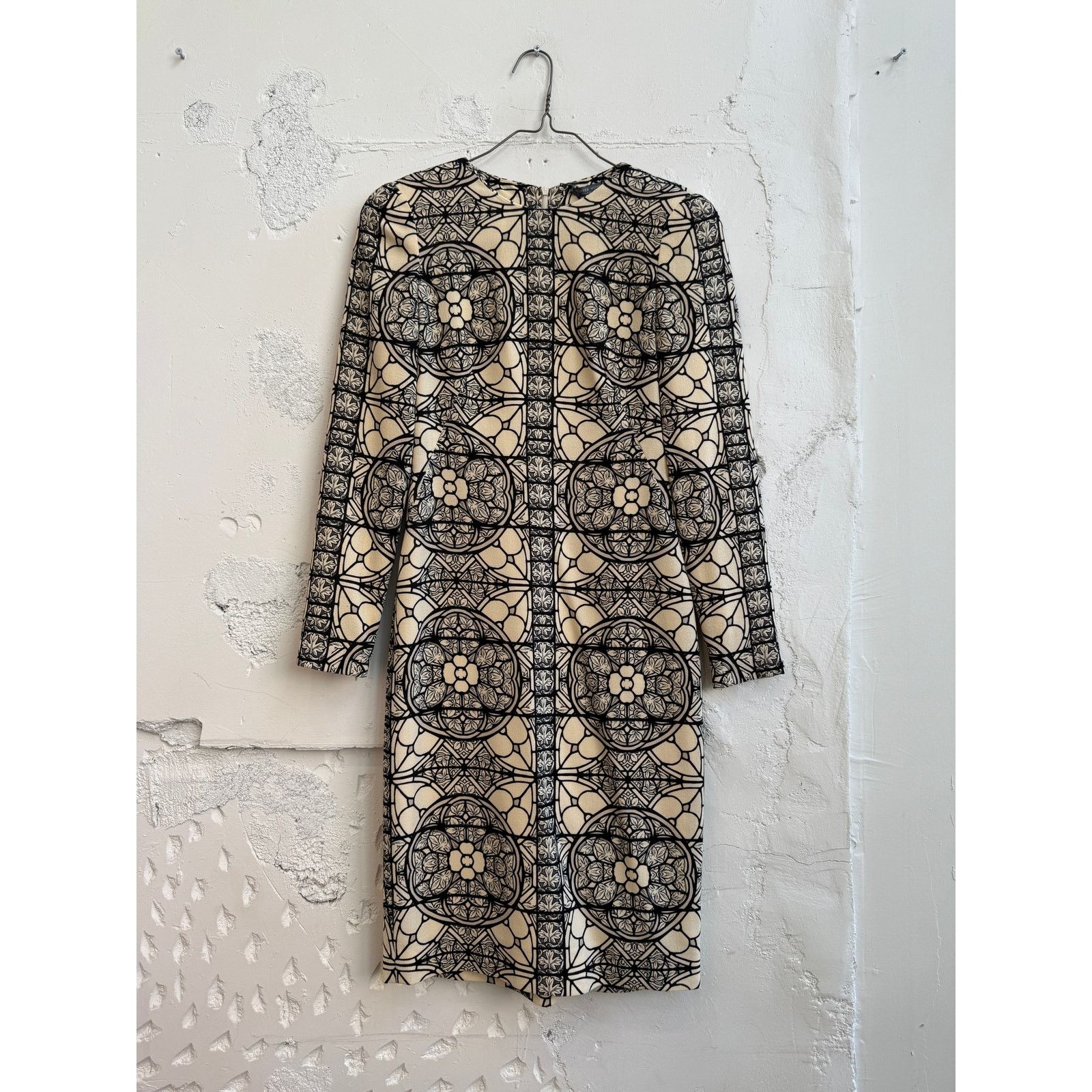 Alexander McQueen Vintage Alexander McQueen Stained Glass Print Dress Size XS / US 0-2 / IT 36-38 - 1 Thumbnail