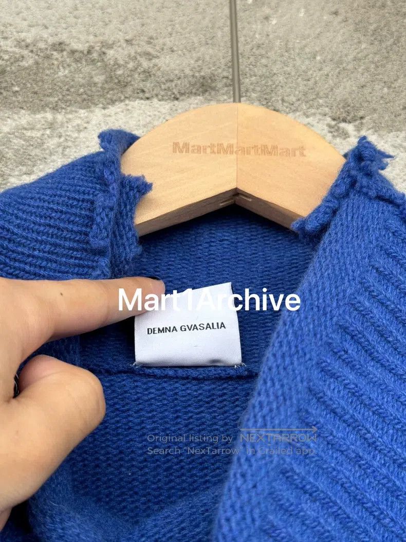 Vetements VETEMENTS Frilled distressed sweater Size US XS / EU 42 / 0 - 7 Thumbnail