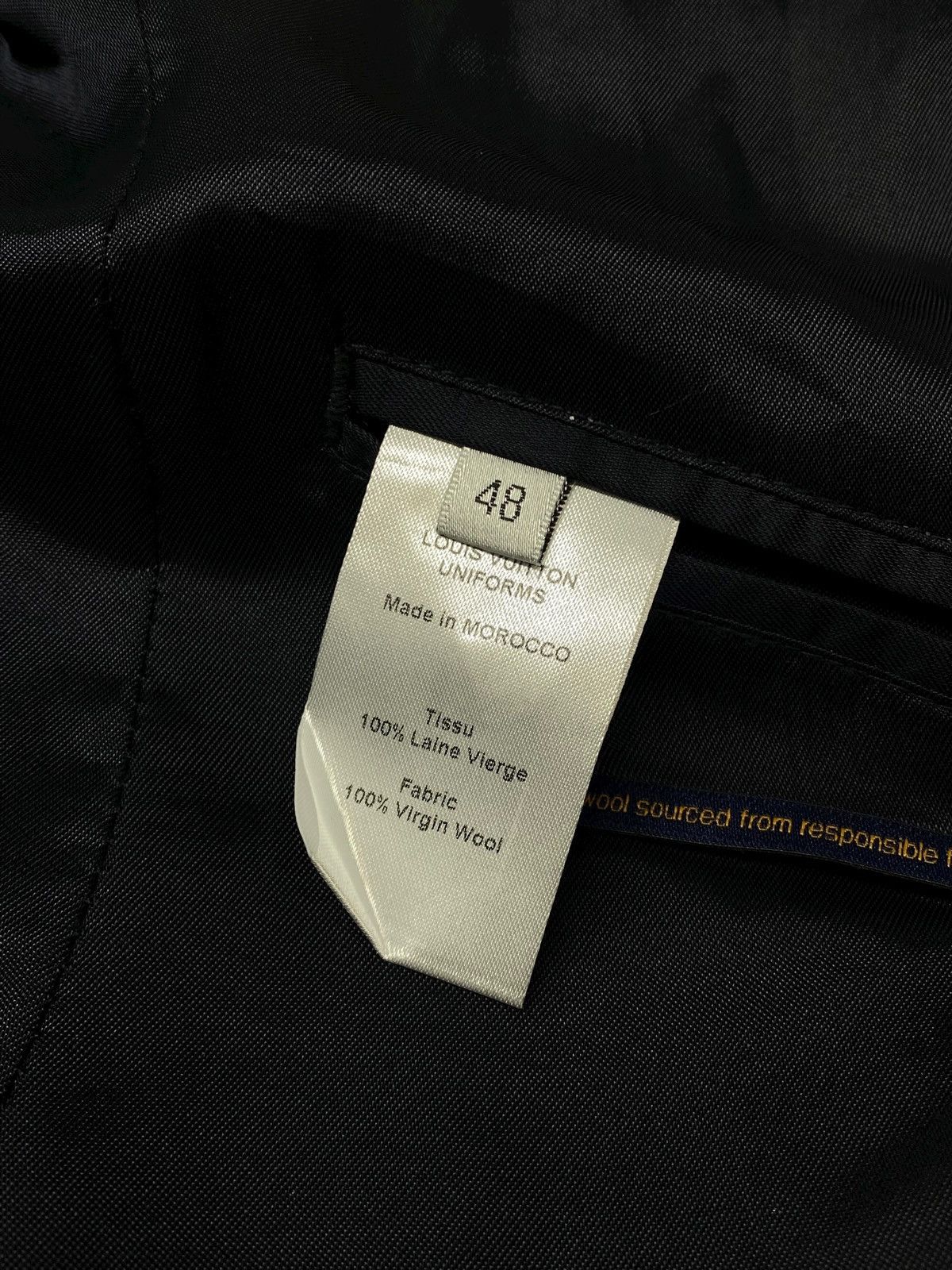 Louis Vuitton Louis Vuitton Uniforms Two Button Single Breasted Blazer Size 48R - 20 Thumbnail