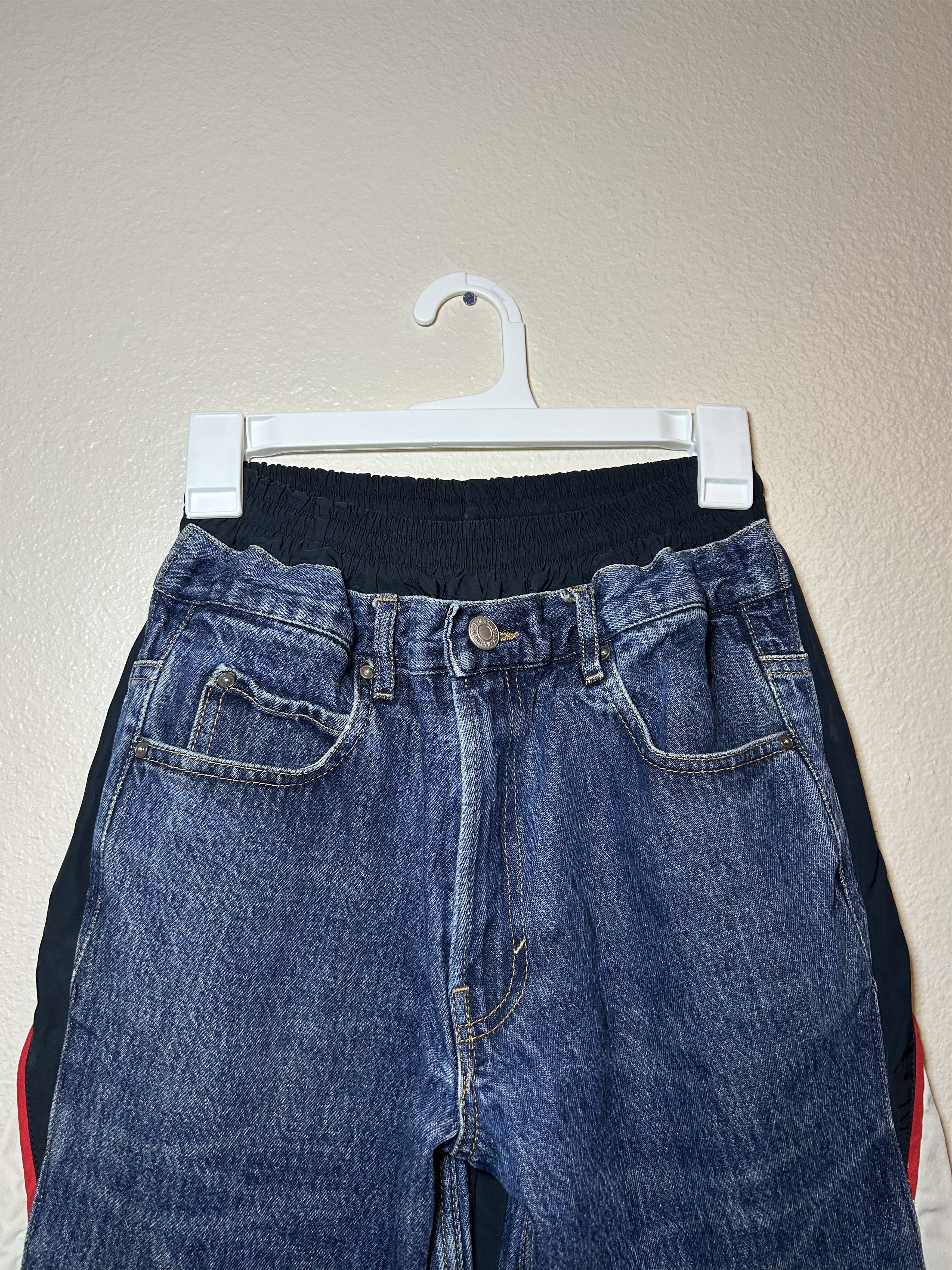 Martine Rose Martine Rose Denim Wind Breaker Pants Size Small Size US 26 / EU 42 - 2 Thumbnail