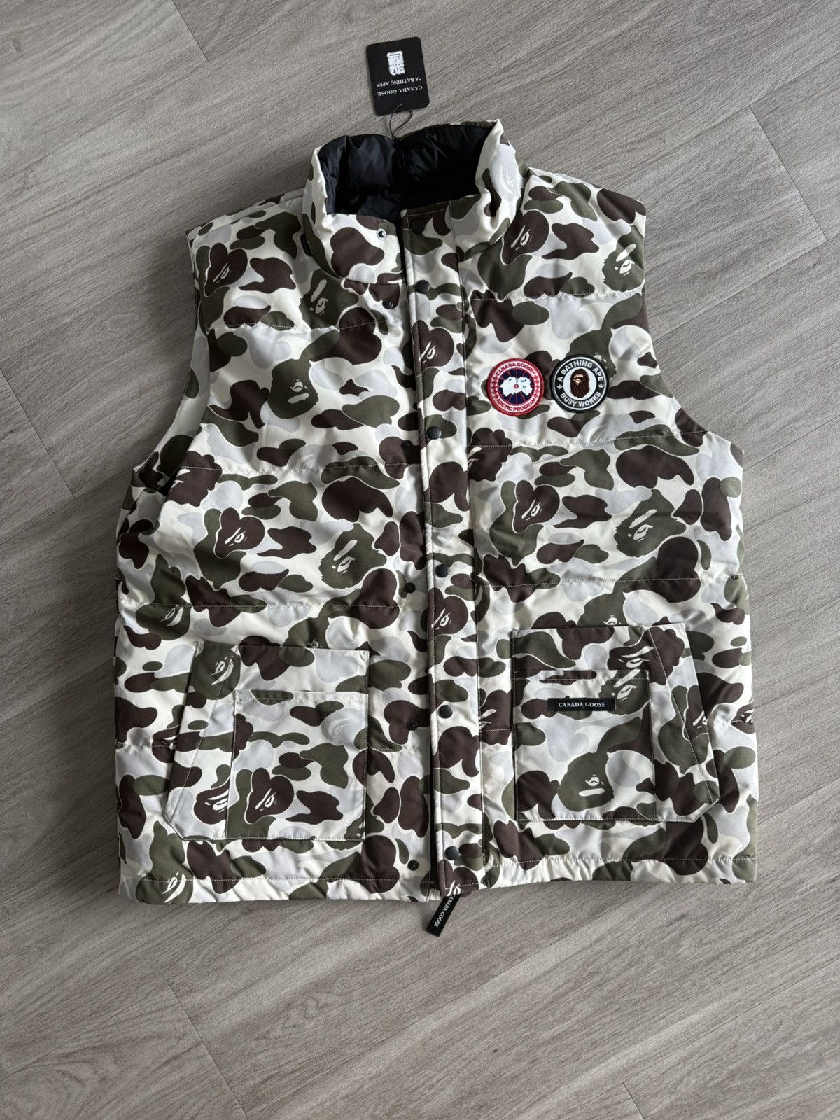 Bape × Canada Goose Bape x Canada Goose Vest Size US XXL / EU 58 / 5 - 1 Thumbnail