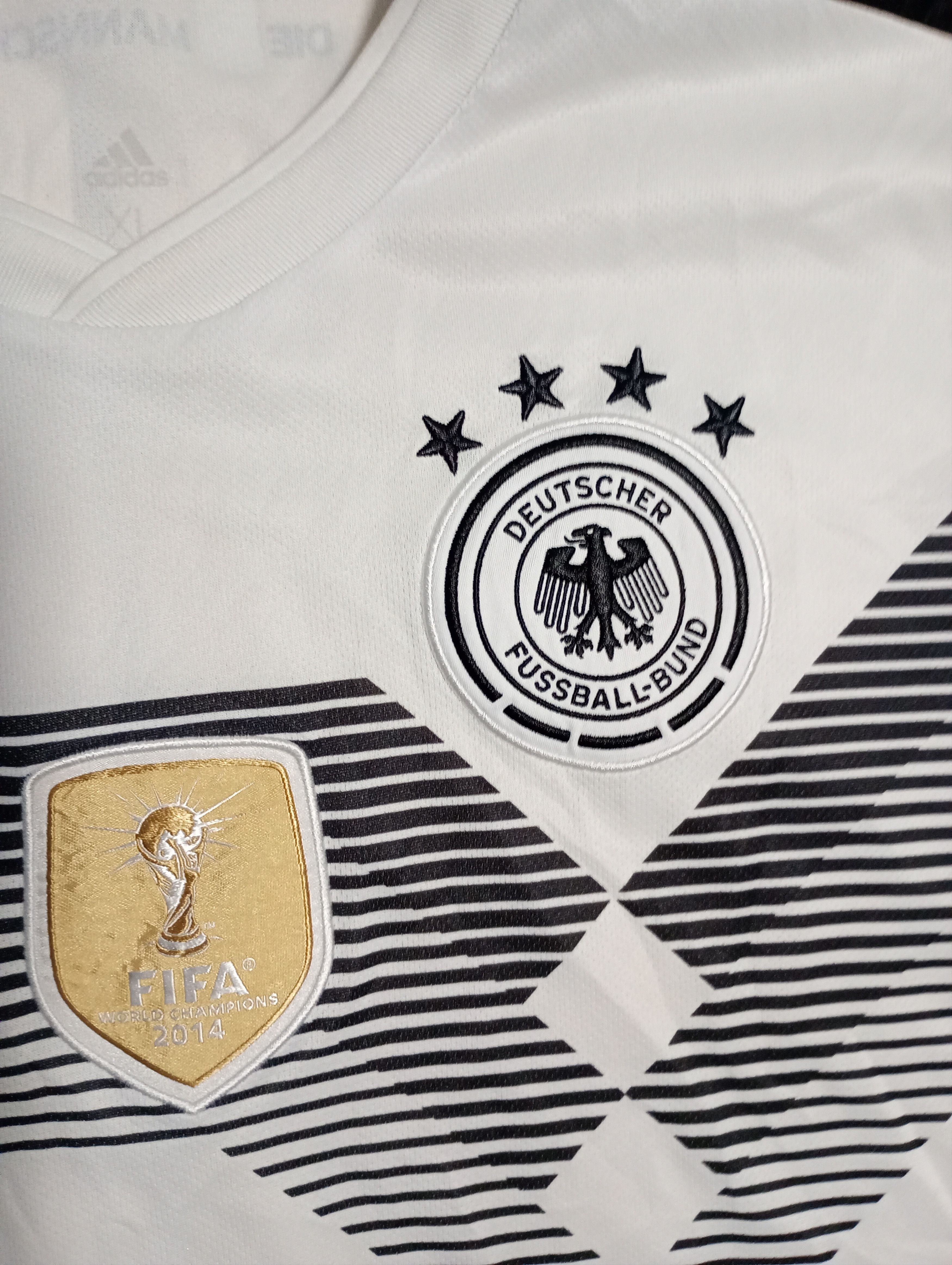 Adidas Adidas Germany Home Jersey 2017-2018 Size US XL / EU 56 / 4 - 8 Thumbnail