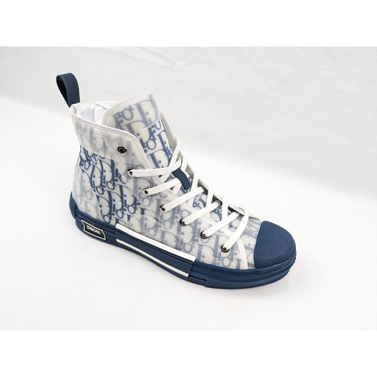 Dior o1rshd1 B23 HT Oblique Transparency in Blue Size US 12 / EU 45 - 3 Thumbnail