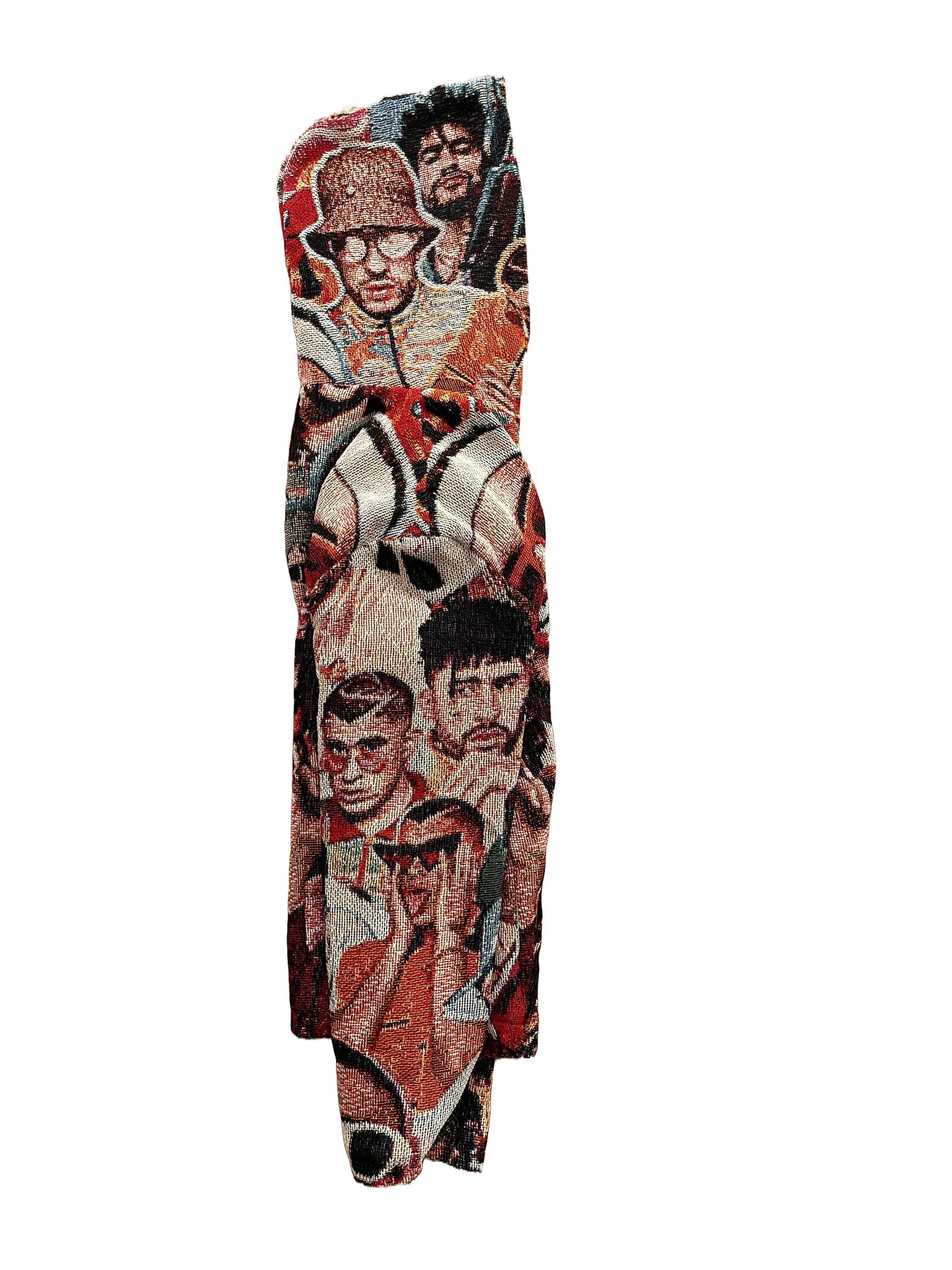 Other Silk Lined Bad Bunny Tapestry Hoodie Size S / US 4 / IT 40 - 5 Thumbnail
