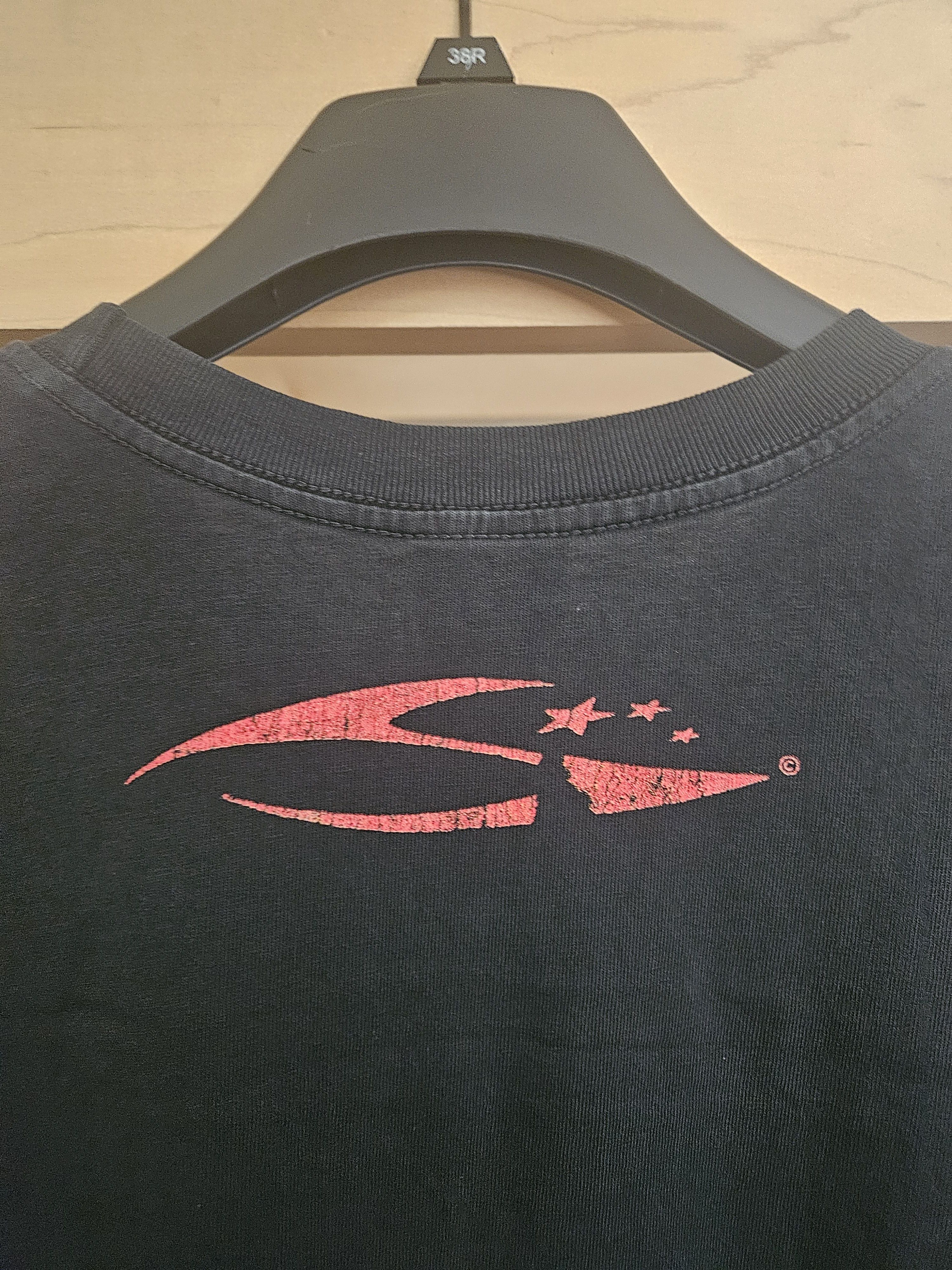 HELLSTAR Holy State Lambs Basketball Black T Shirt Size US L / EU 52-54 / 3 - 3 Thumbnail