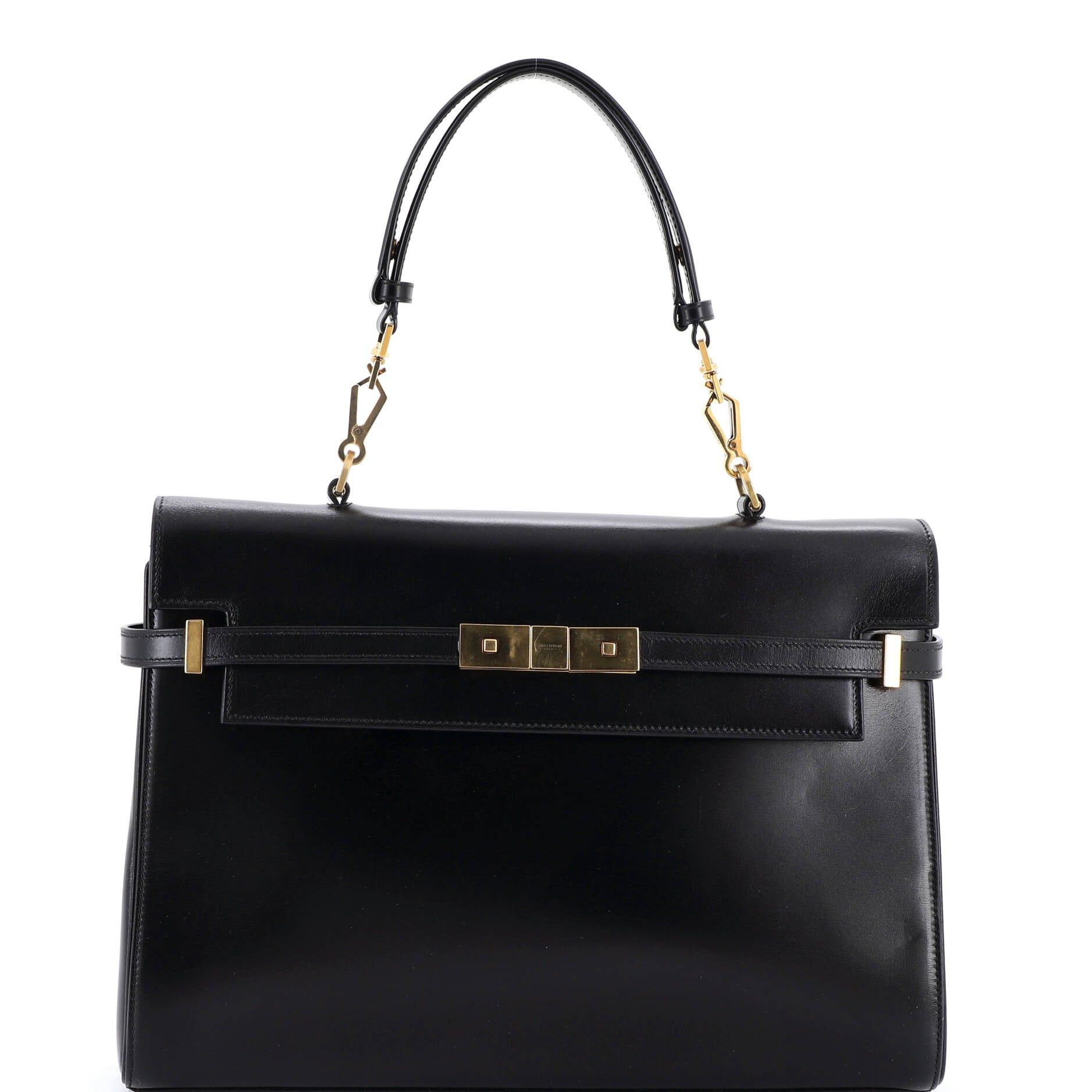 Saint Laurent Paris Manhattan Top Handle Flap Bag Size ONE SIZE - 1 Thumbnail