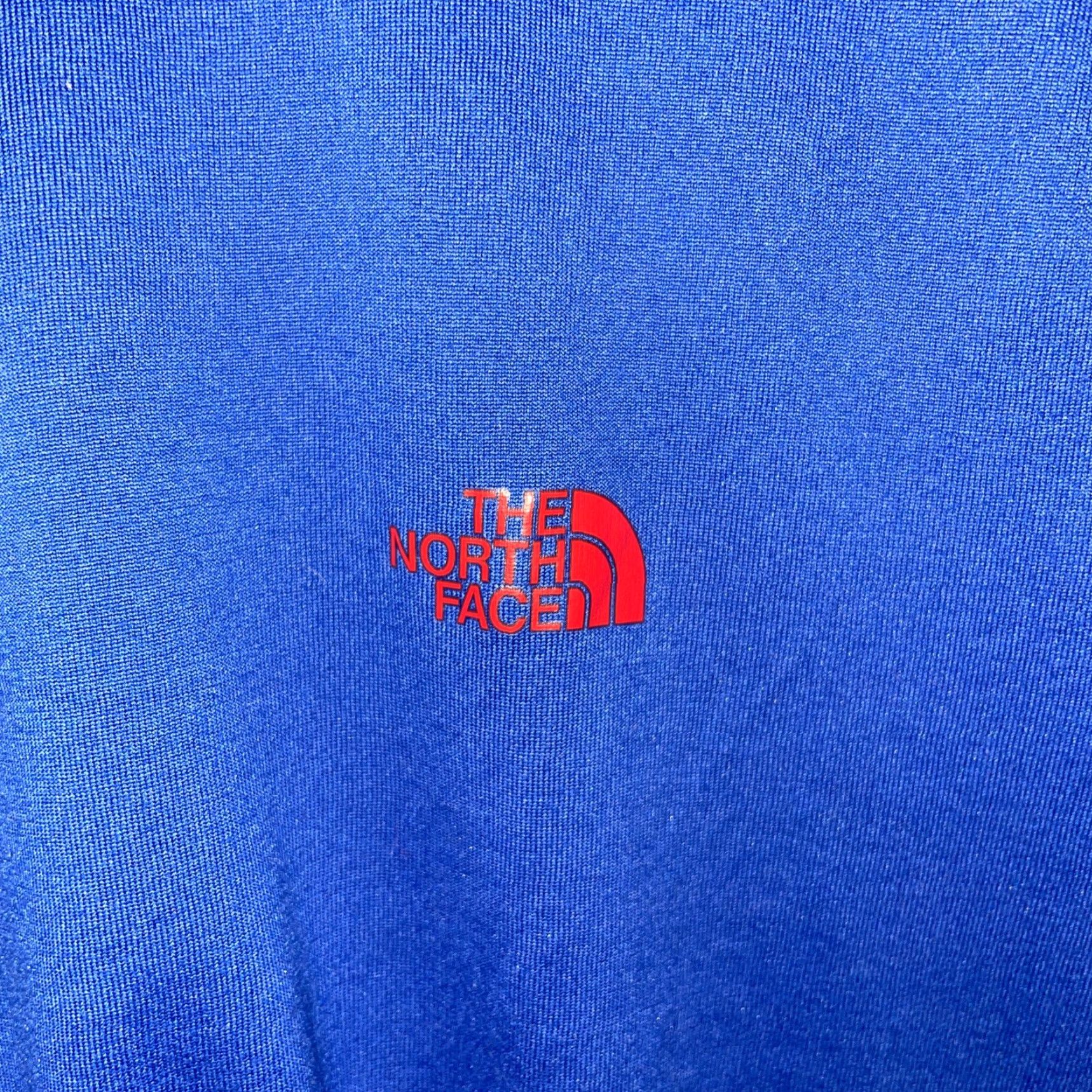 The North Face The North Face Vapor Wick Mens M Short Sleeve T-Shirt Navy Blue Outdoors Size US M / EU 48-50 / 2 - 2 Thumbnail