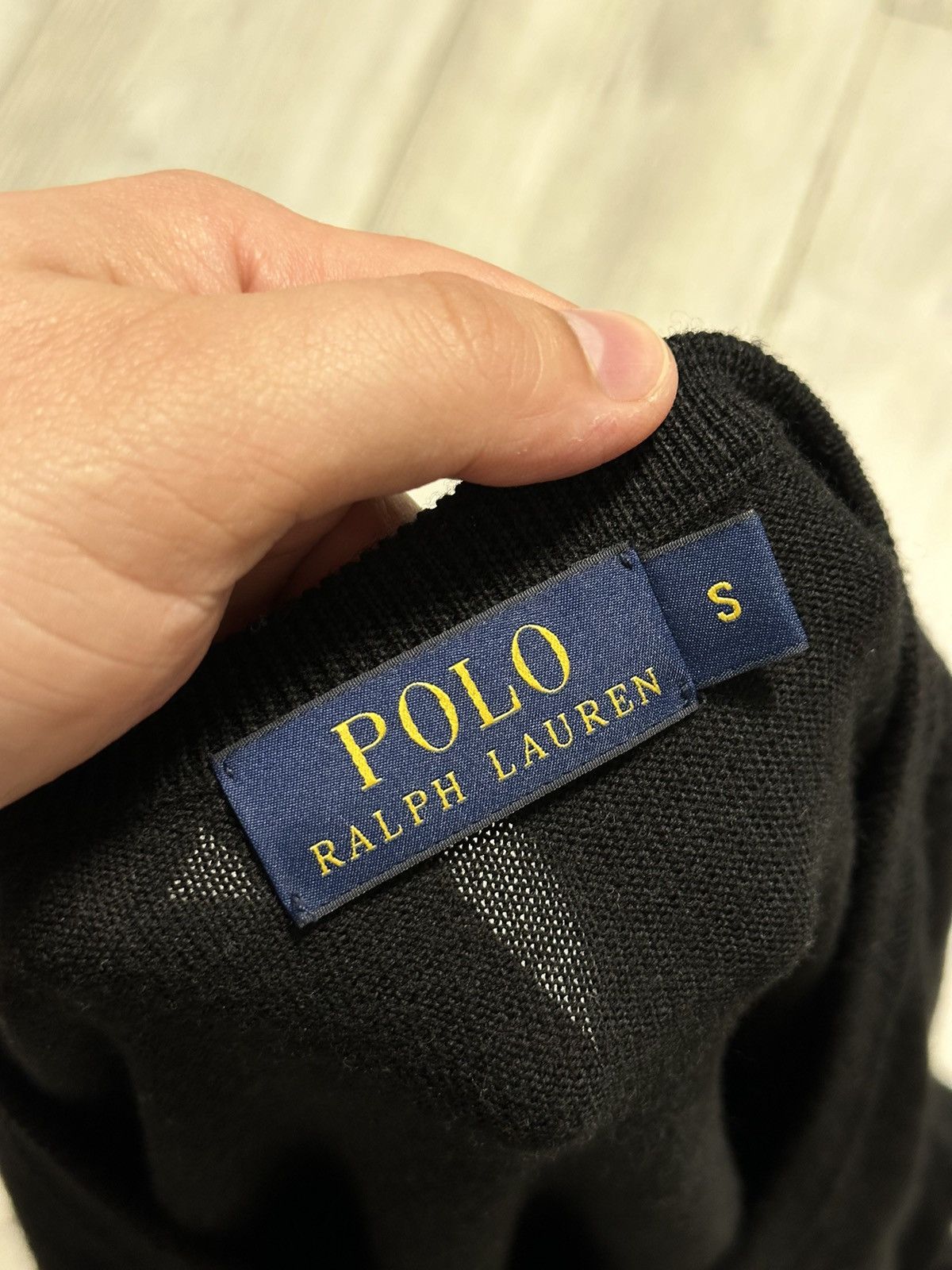 Polo Ralph Lauren 🔥 Polo Ralph Lauren Wool Merino Crewneck Sweater Pullover Size US S / EU 44-46 / 1 - 3 Thumbnail