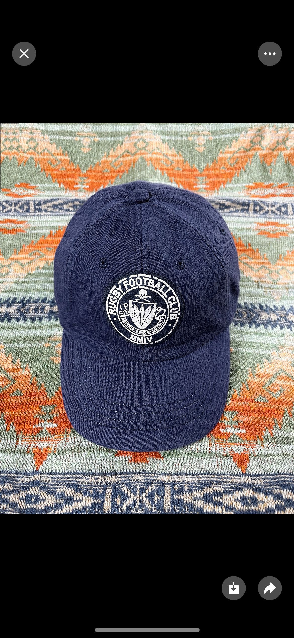 Ralph Lauren × Rugby Ralph Lauren Ralph Lauren Rare Rugby baseball hat baseball cap Size ONE SIZE - 1 Thumbnail