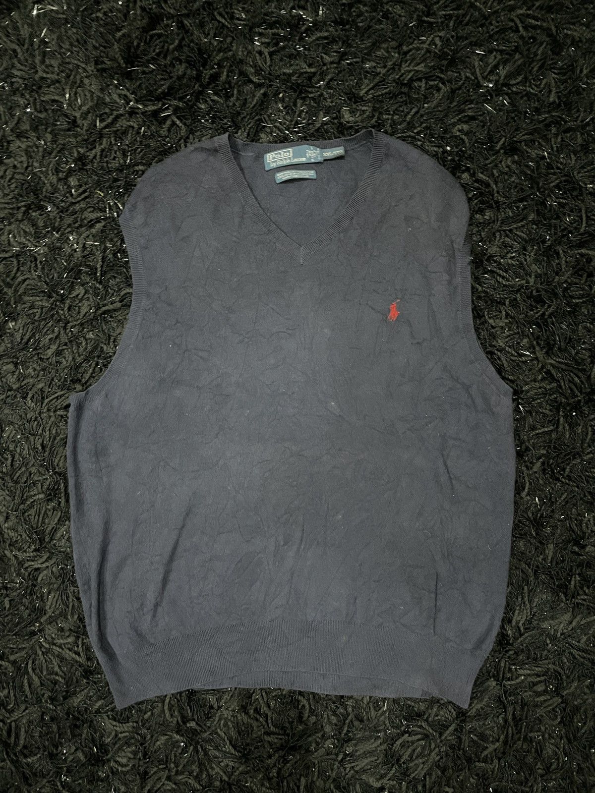 Mr. Gentleman × Polo Ralph Lauren × Ralph Lauren POLO Ralph Lauren Men's 2XL Embroidery Blue Pima Cotton 2XL Size US XXL / EU 58 / 5 - 5 Thumbnail
