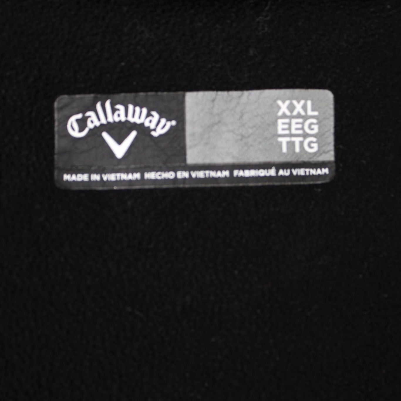 Callaway Callaway Sweatshirt Mens 2XL Black 1/4 Zip Golf 100% Polyester Long Sleeve Pullover Mock Neck Sports Outdoor Size US XXL / EU 58 / 5 - 5 Thumbnail