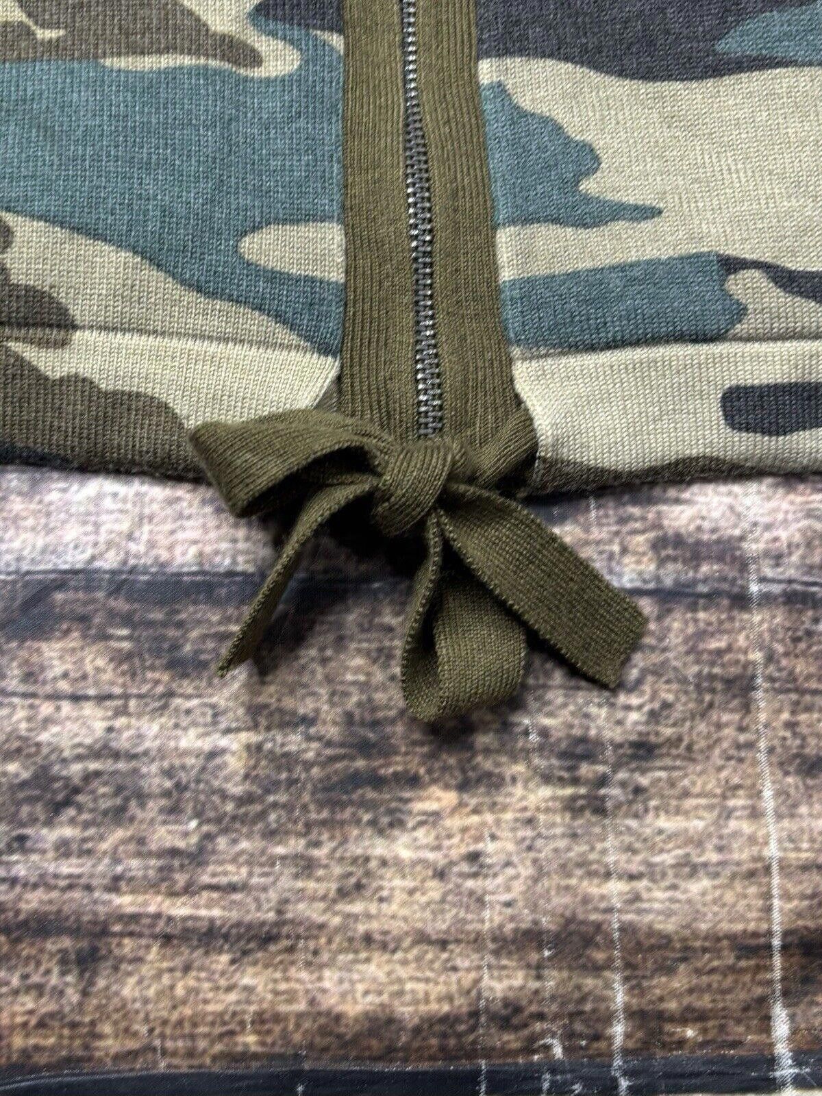 J.Crew J Crew Cardigan Sweater Women's Small Camo Wool Blend Size S / US 4 / IT 40 - 7 Thumbnail