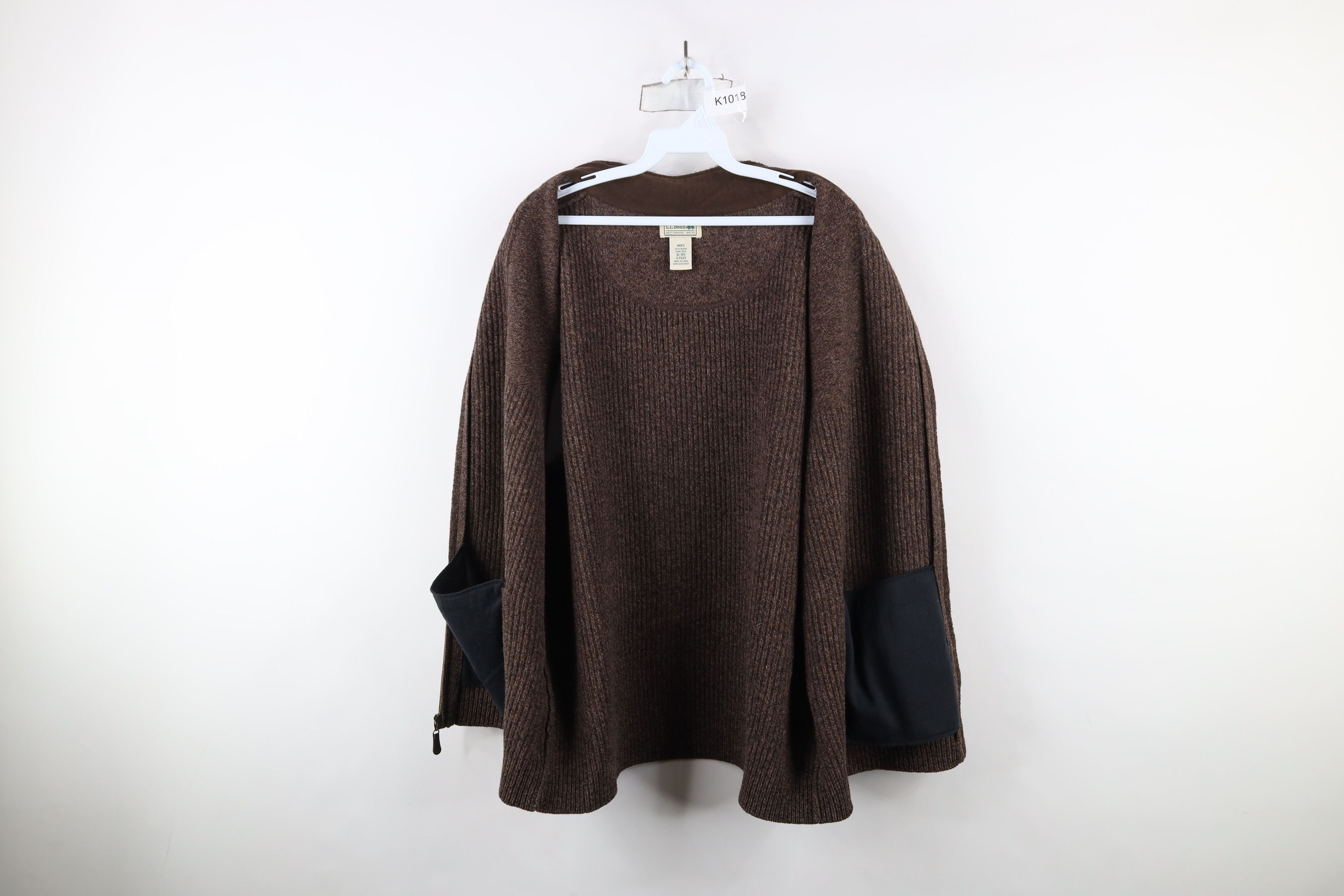 L.L. Bean × Vintage Vintage LL Bean Merino Lambswool Ribbed Knit Sweater Vest Size US XL / EU 56 / 4 - 7 Thumbnail