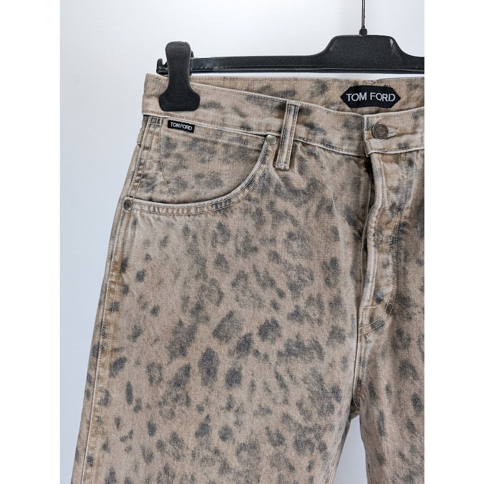 o1rshd1 Denim Pant in Aged Leopard 34