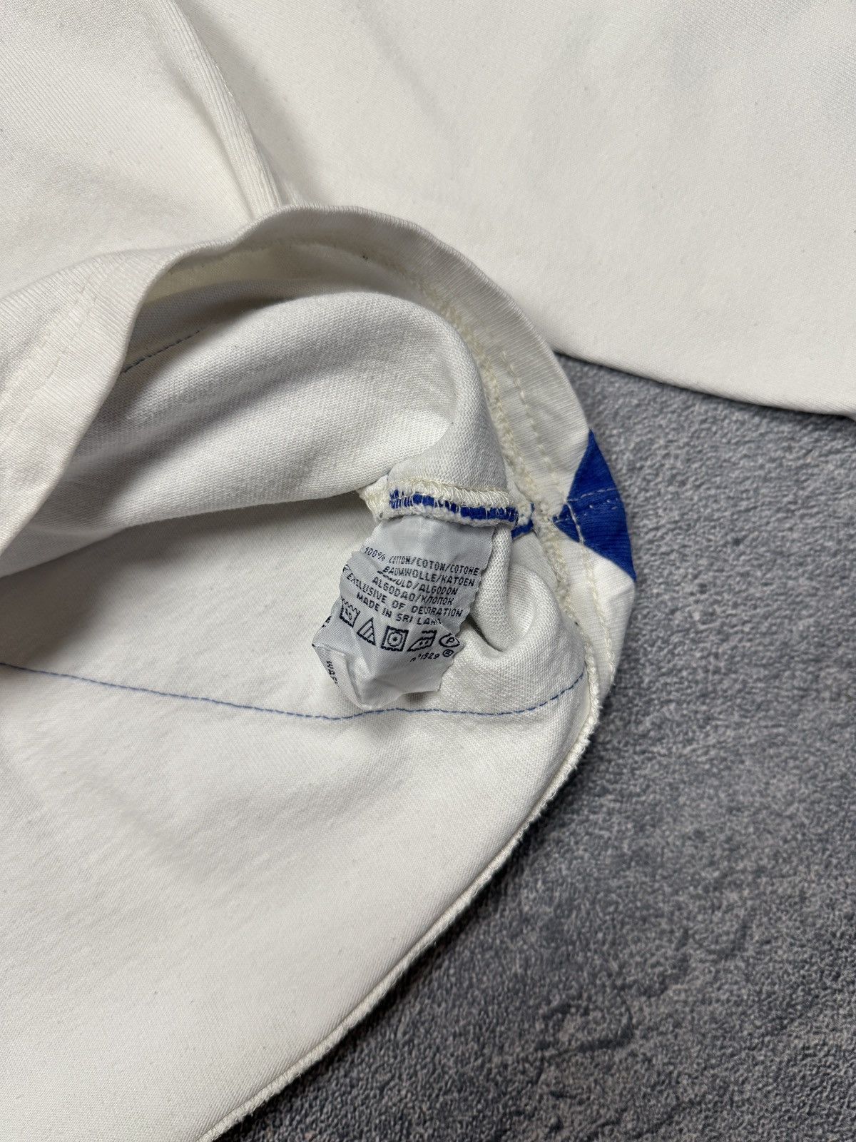 Polo Ralph Lauren Polo Ralph Lauren Rugby Rare White Blue Shirts Size US S / EU 44-46 / 1 - 7 Thumbnail
