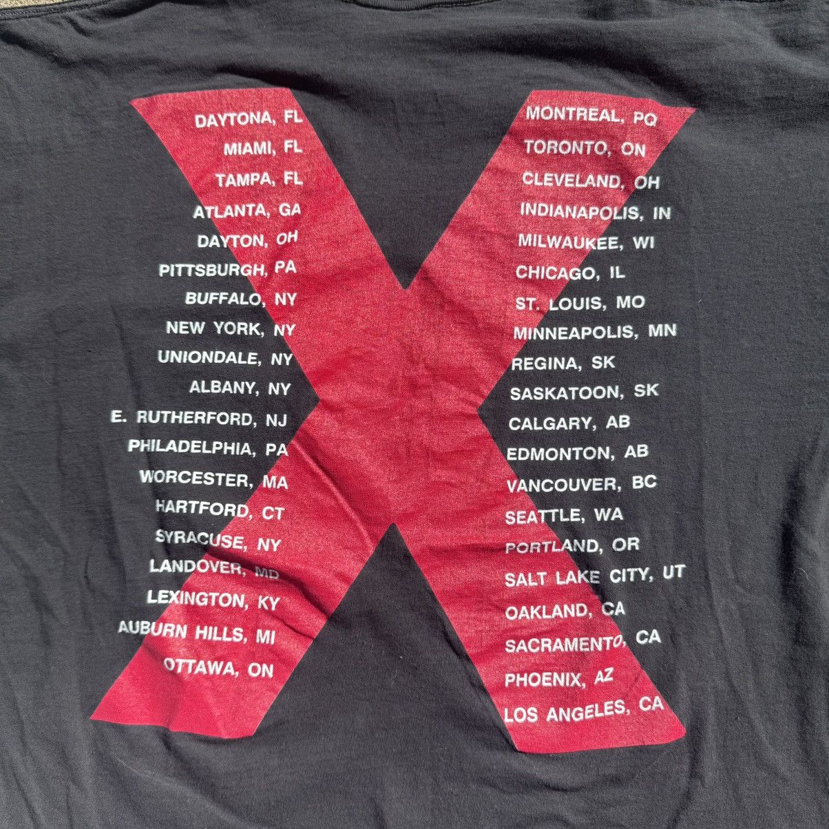 Other Vintage Inxs X Tour T Shirt 1990 Size US XL / EU 56 / 4 - 6 Thumbnail