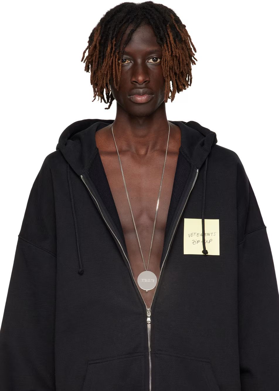 Vetements VETEMENTS Silver Pendant Necklace Size ONE SIZE - 3 Thumbnail