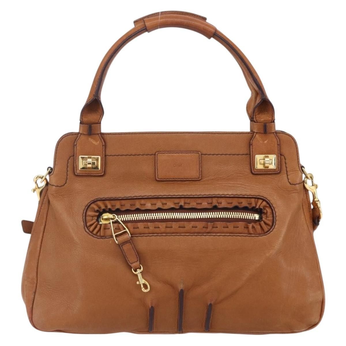 Chloe Chloe Margaret Handbag Leather Size ONE SIZE - 1 Thumbnail