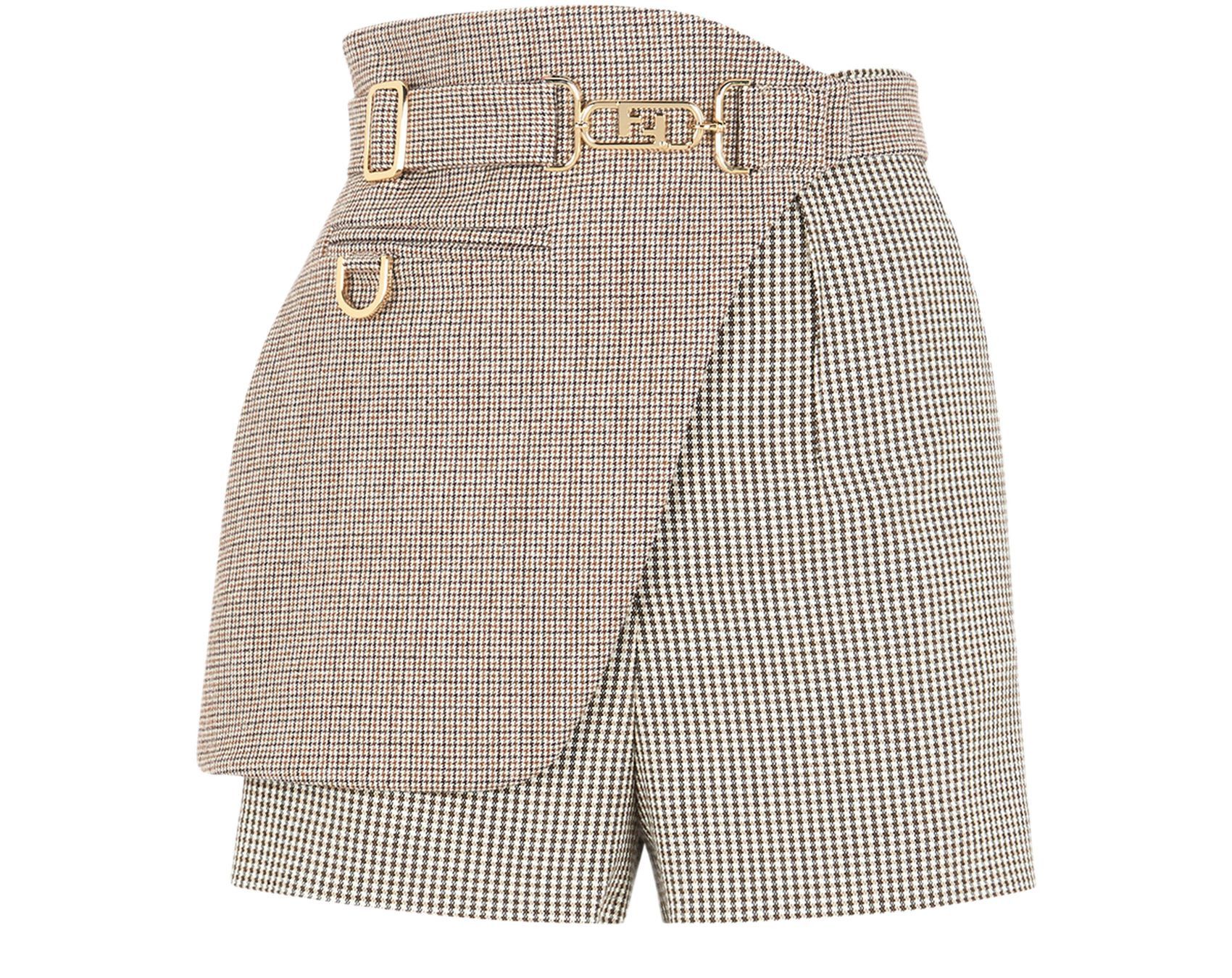 o1loc1c0824 Shorts in Beige
